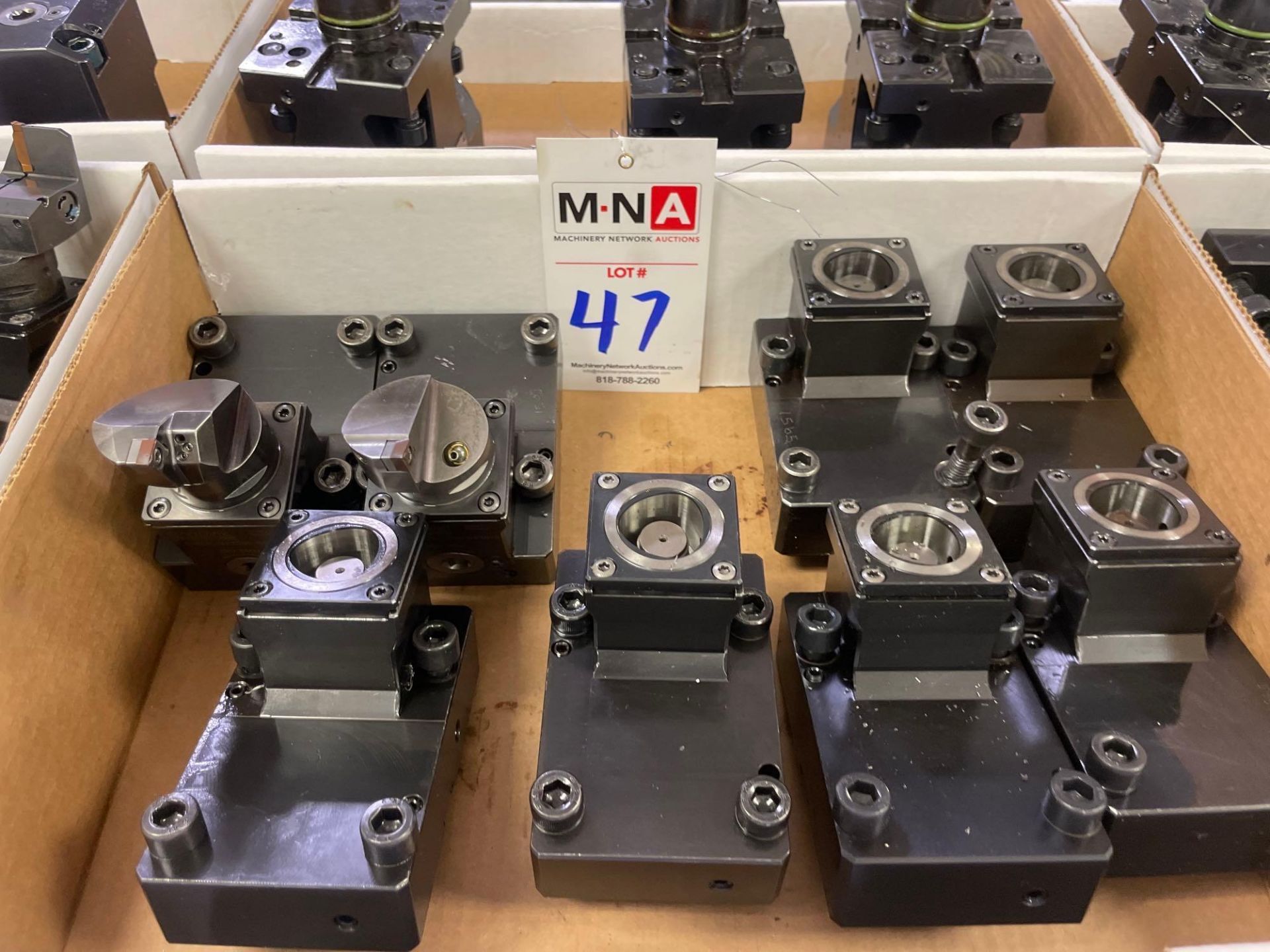 (8) X-Axis Static Tool Holders with Capto Heads for Mori Seiki NZ1500 - Image 4 of 4