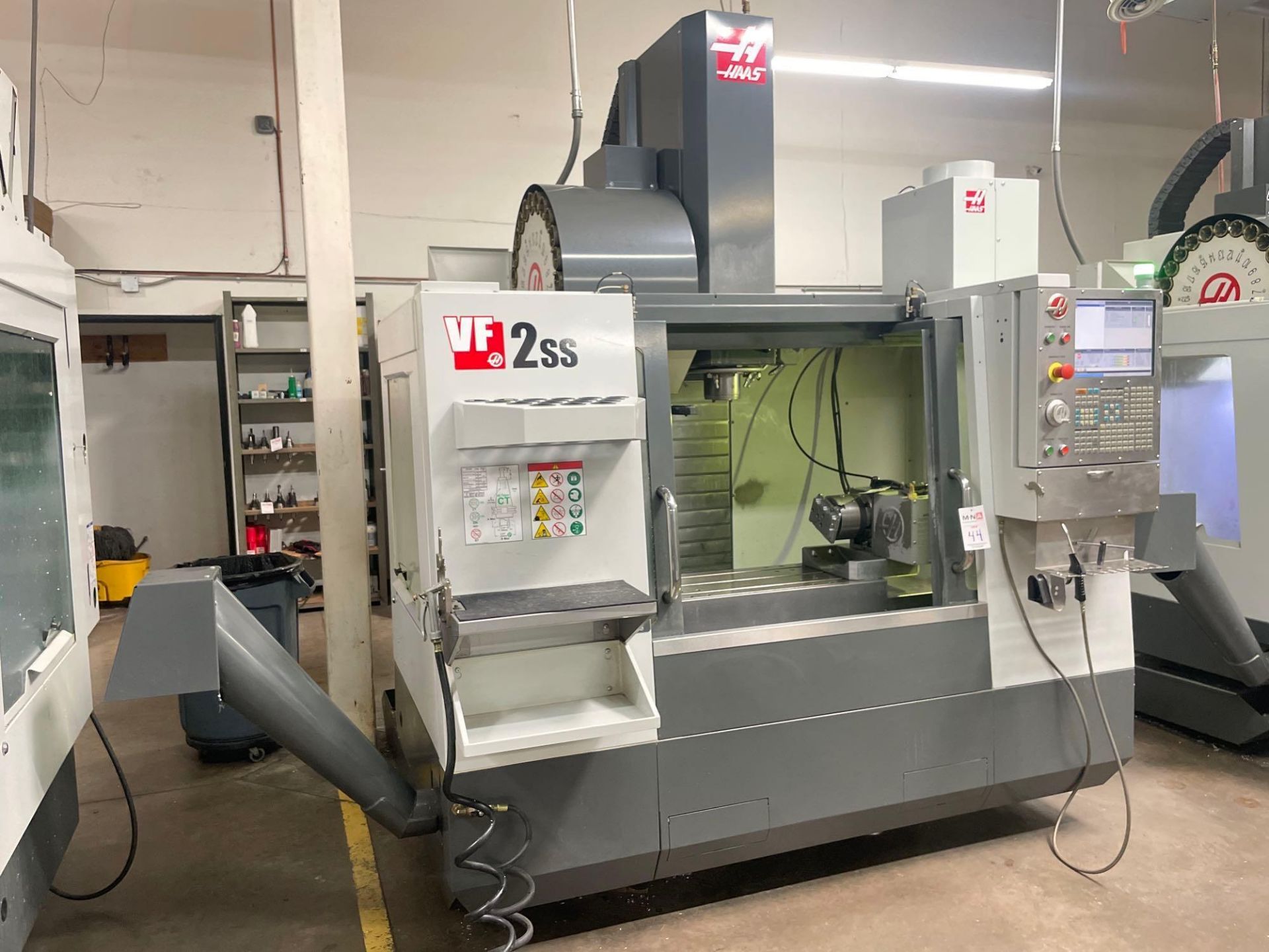 HAAS VF-2SS CNC Vertical Machining Center, 30” x 16” x 20” Trvls., 12k RPM, 30 HP, New 2016 - Image 4 of 12