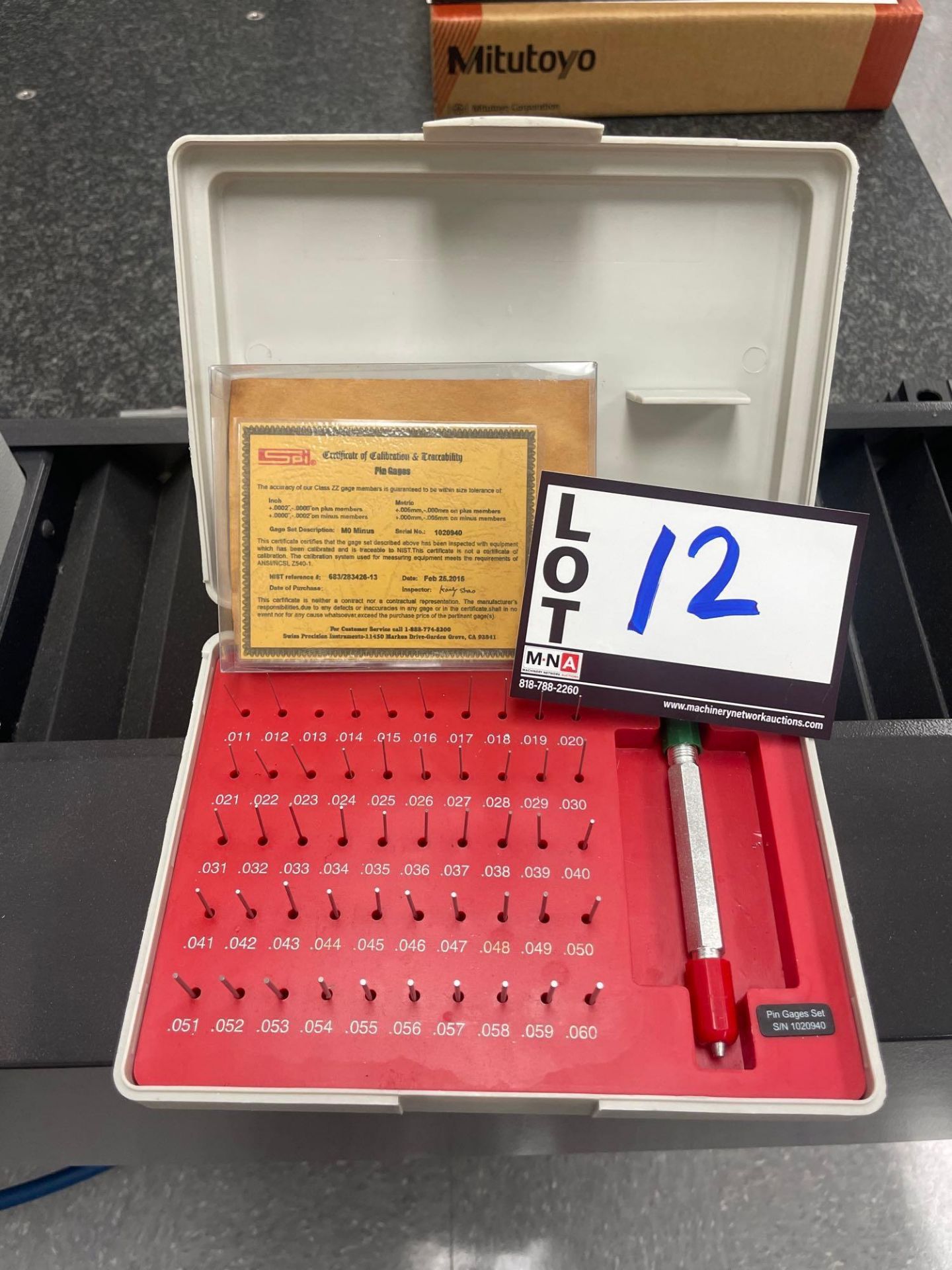 SPI Class ZZ Pin Gage Sets