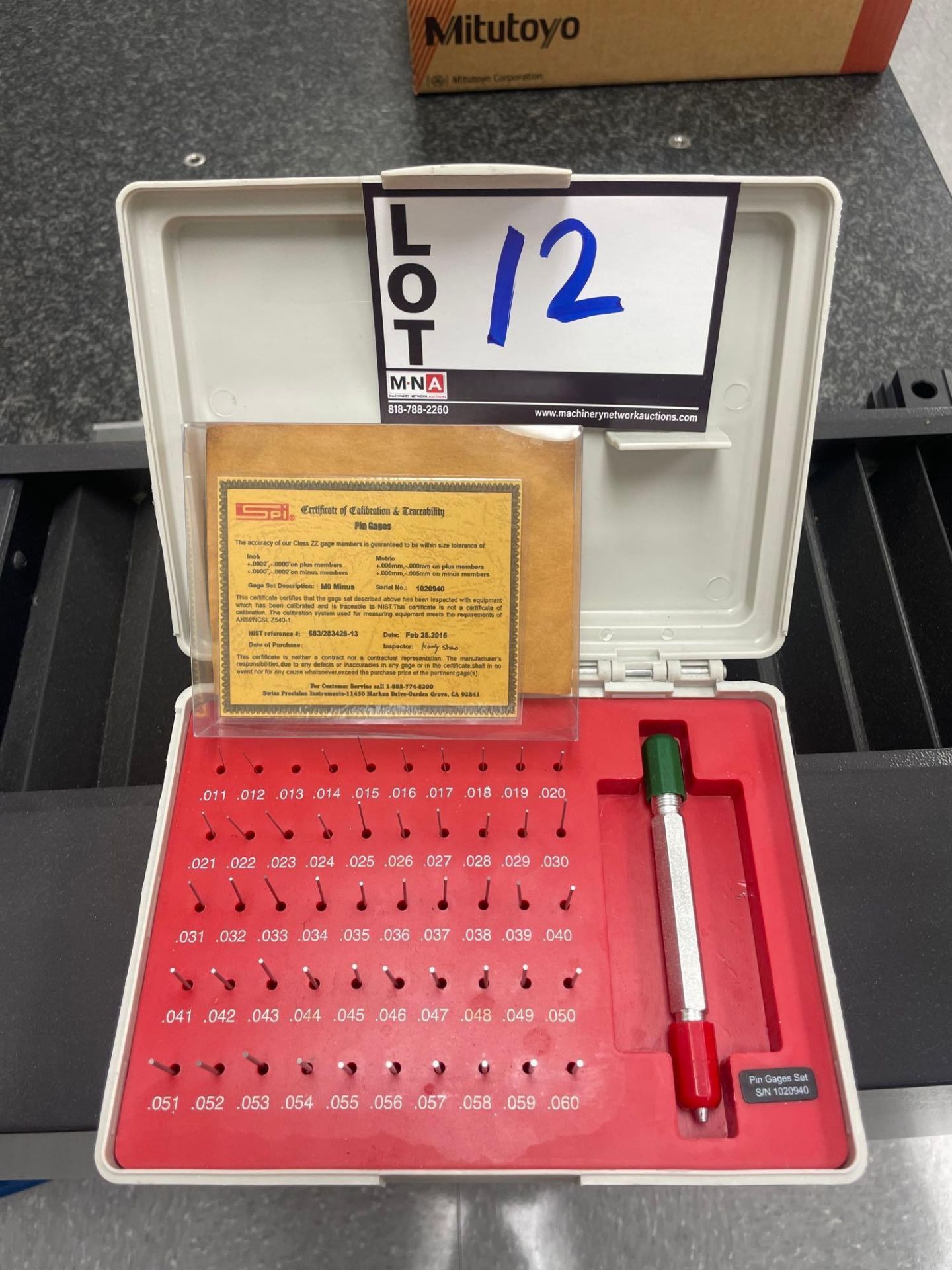 SPI Class ZZ Pin Gage Sets - Image 2 of 5