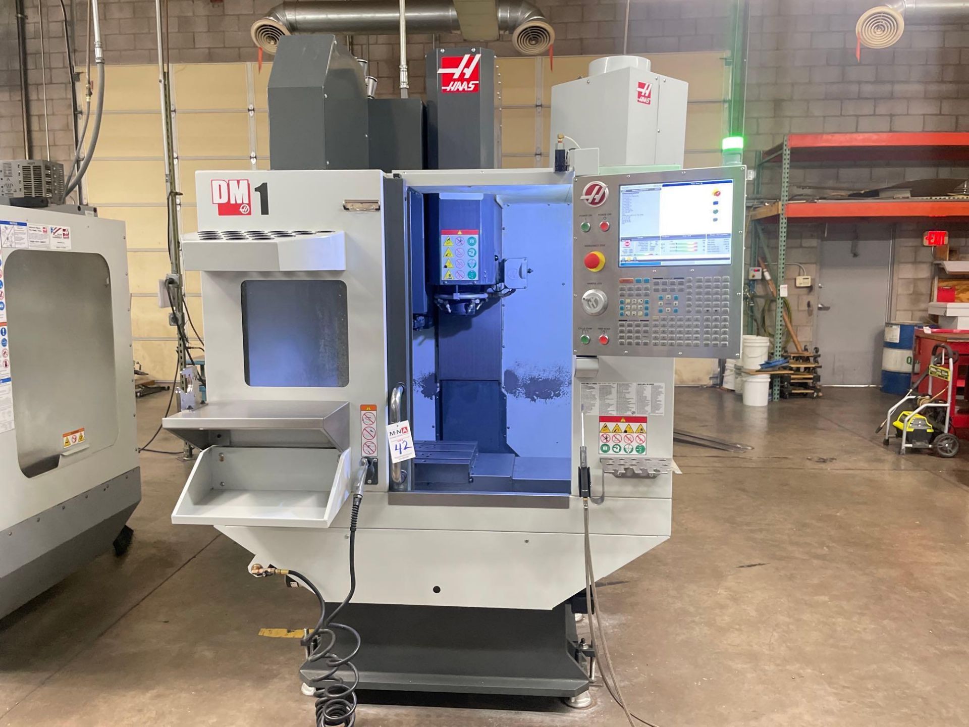 HAAS DM-1 Vertical Machining Center, 4th- Axis Ready, 20” x 16” x 15.5” Trvls., 15k RPM, New 2017 - Image 2 of 12