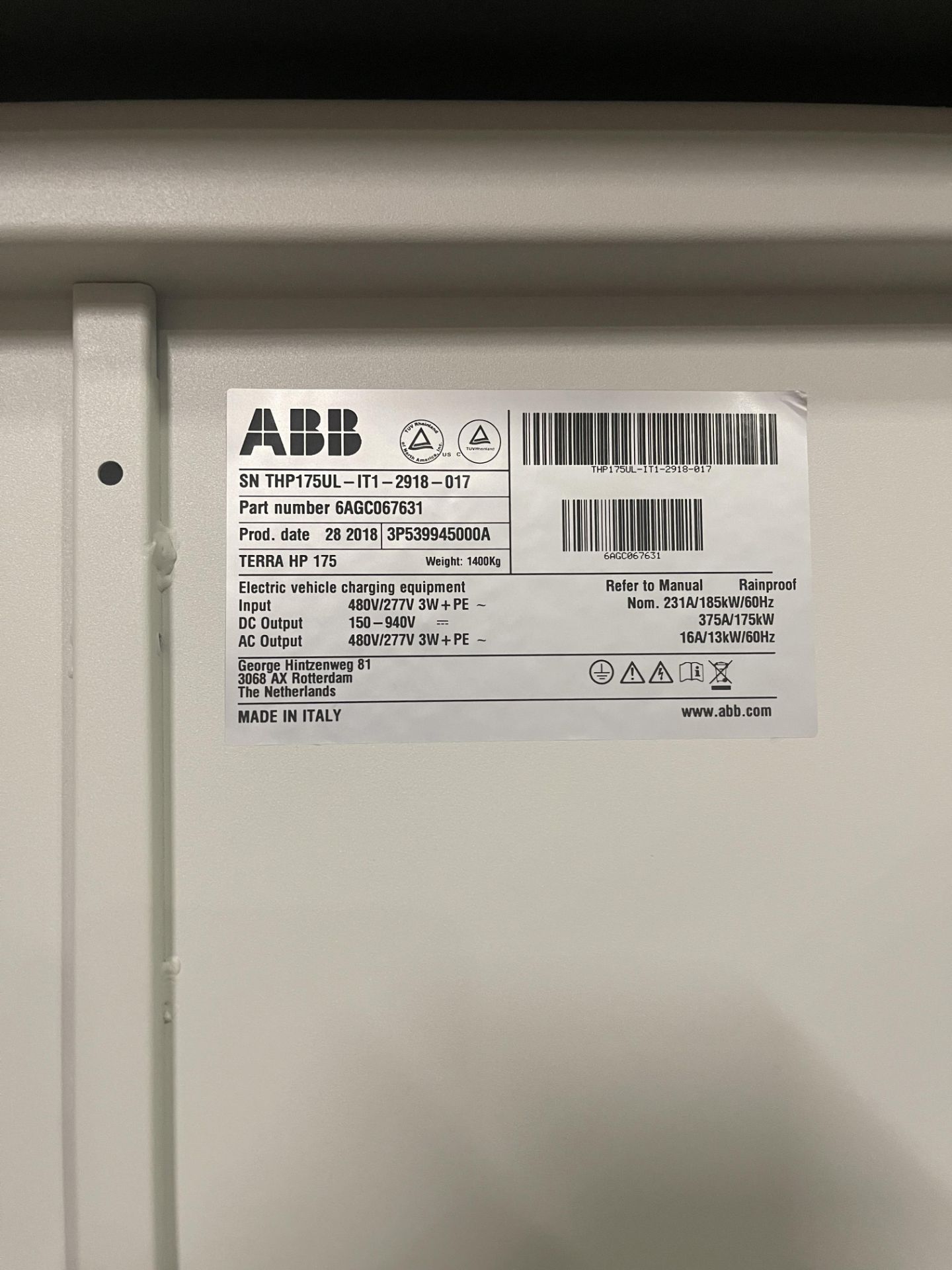 ABB Terra HP 350 Super Charger - Image 14 of 17