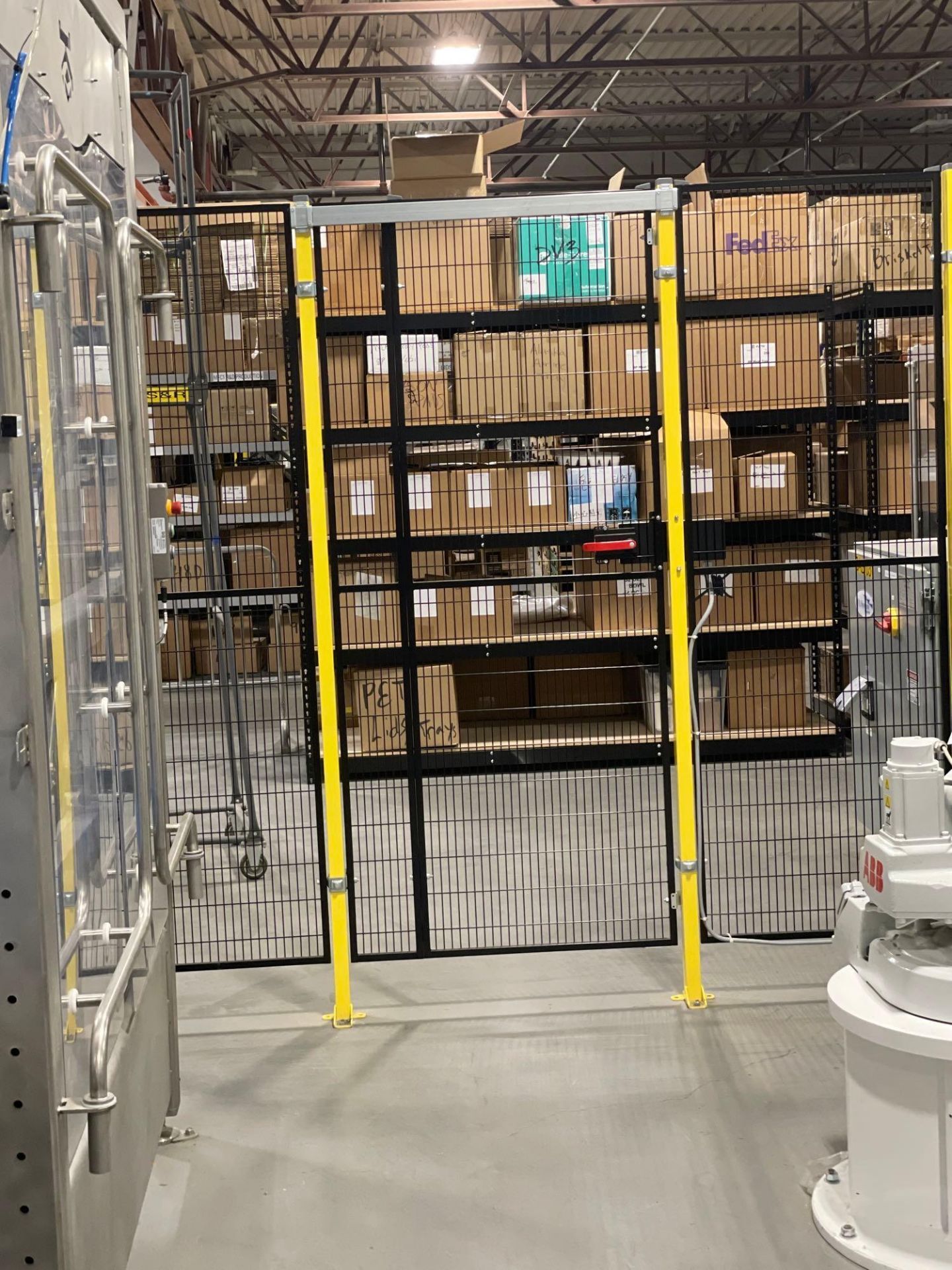 Safety Cage for Robotic Packaging System - Image 4 of 5