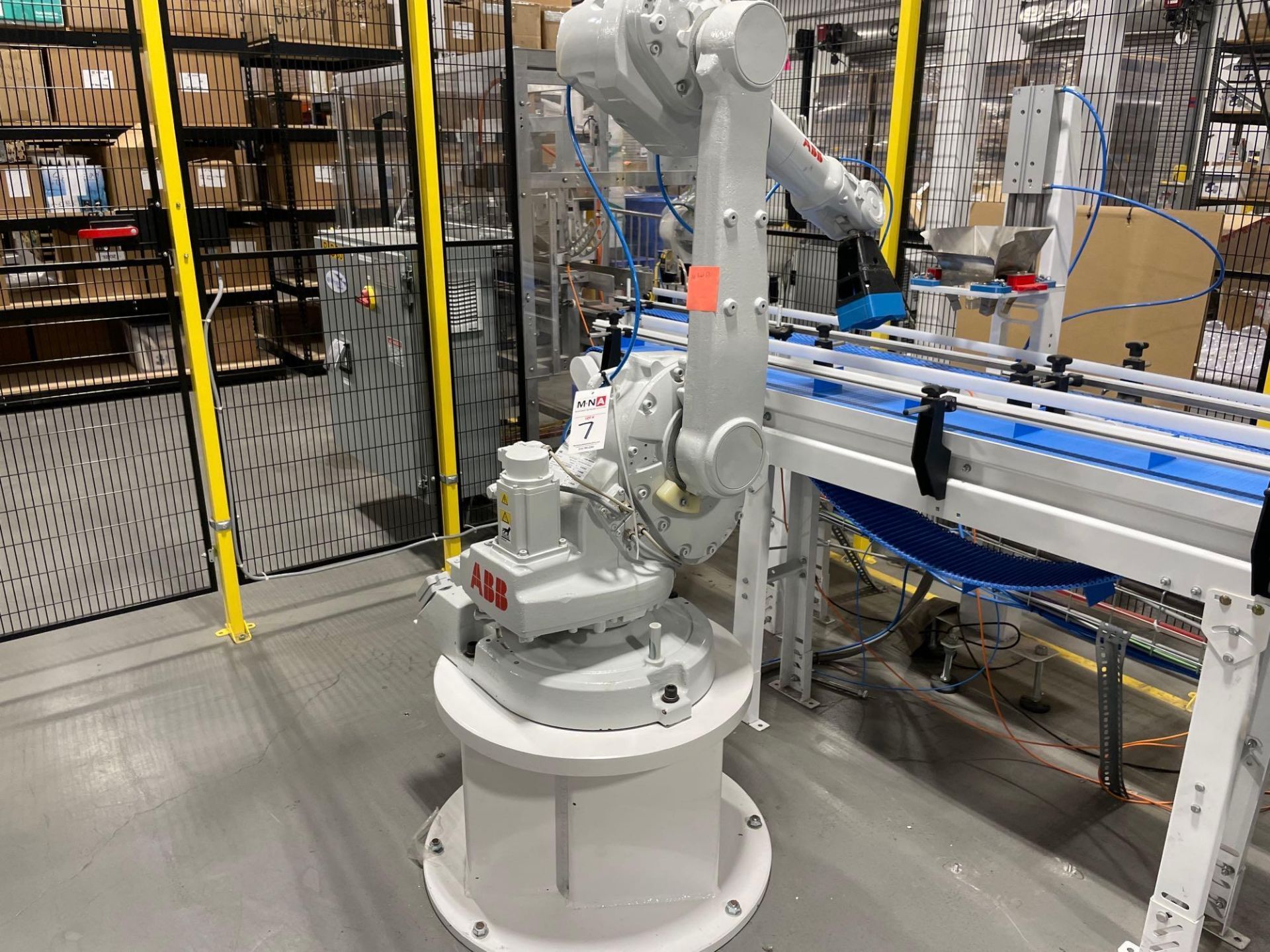 Complete Robotic Packaging System, (2) ABB Robotic Pickers, (2) 6-Axis Robots, Rennco NextGen 301 - Image 10 of 16