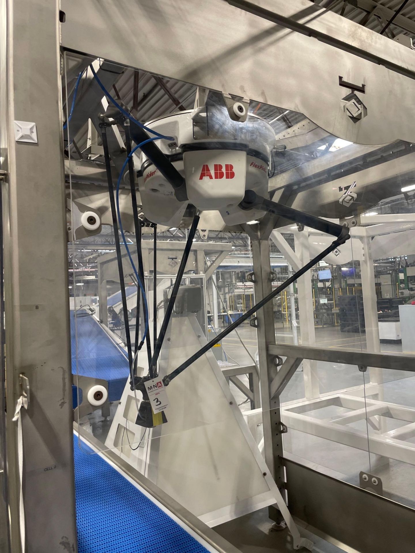 ABB Flexpicker IRB 360-6/1600 4-Axis Robot w/ 13.2lbs Payload, New 2020 - Image 3 of 9