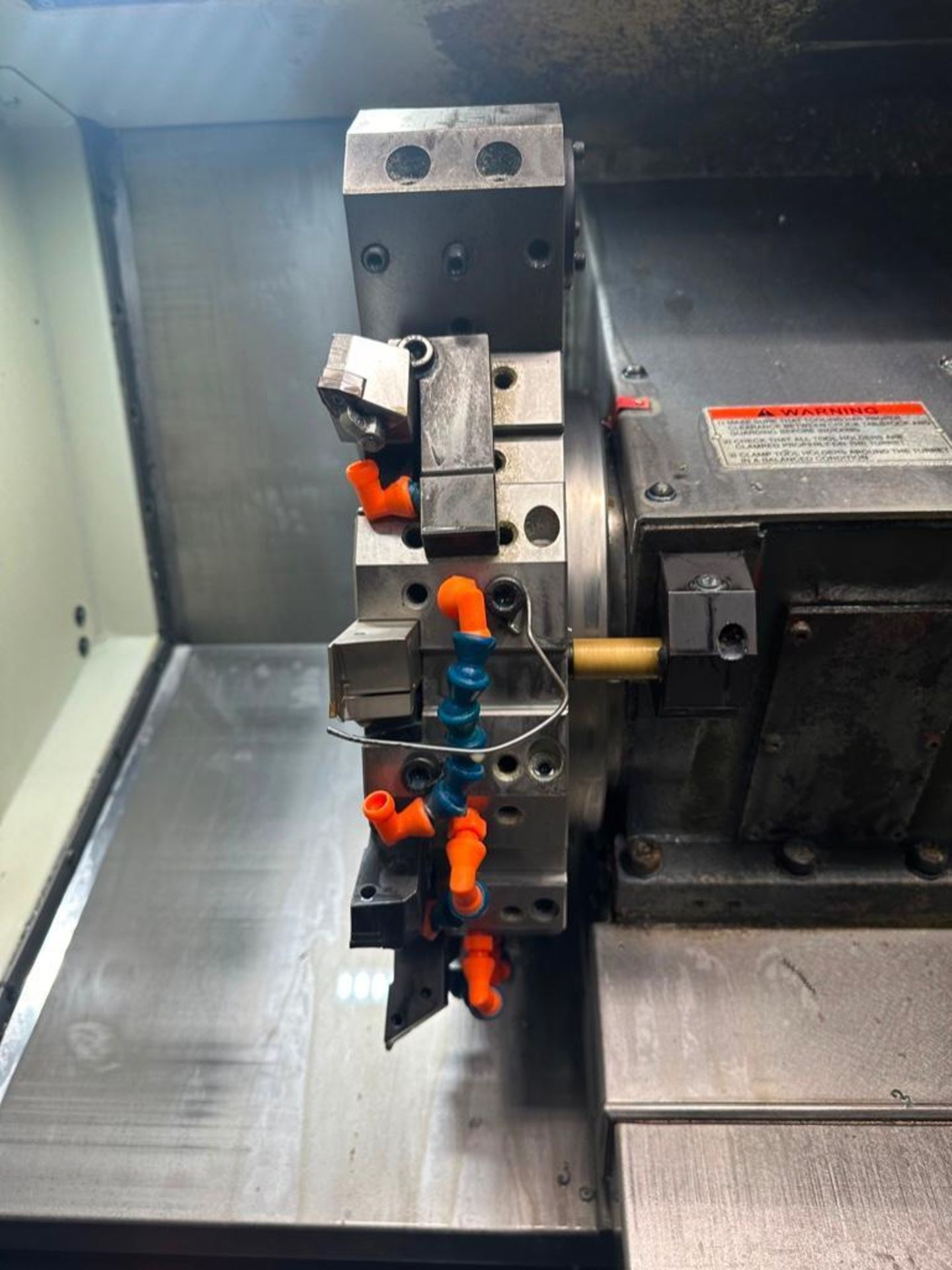 Yama-Seiki GLS-2000L CNC Lathe, Fanuc 0i-TD Ctrl., 22.05” Swing, 20.8” Machining Length, New 2015 - Image 5 of 11