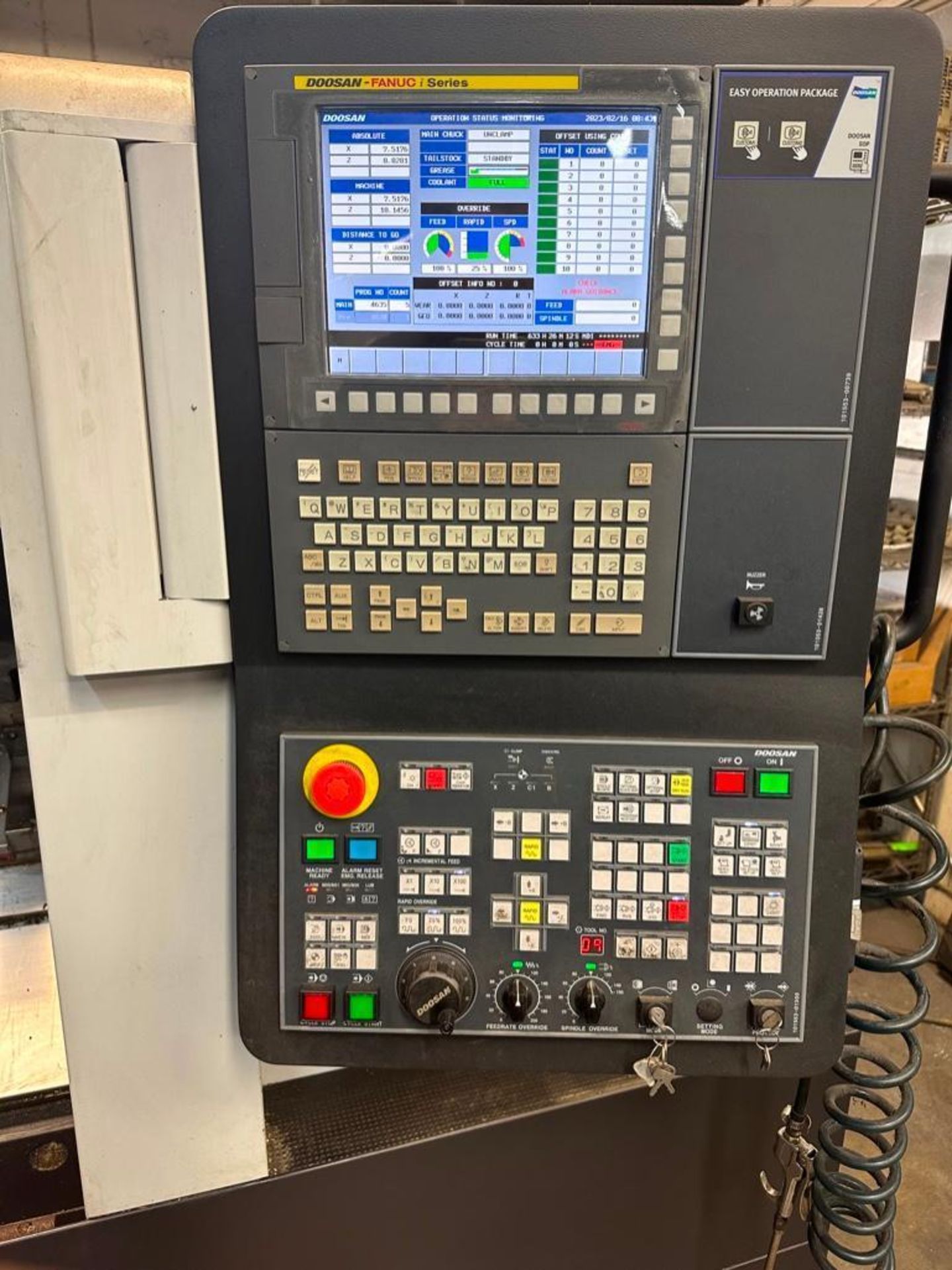 Doosan Lynx 2100L 2-Axis CNC Lathe, Fanuc I Series Ctrl., 8”Chuck, New 2018 - Image 9 of 10