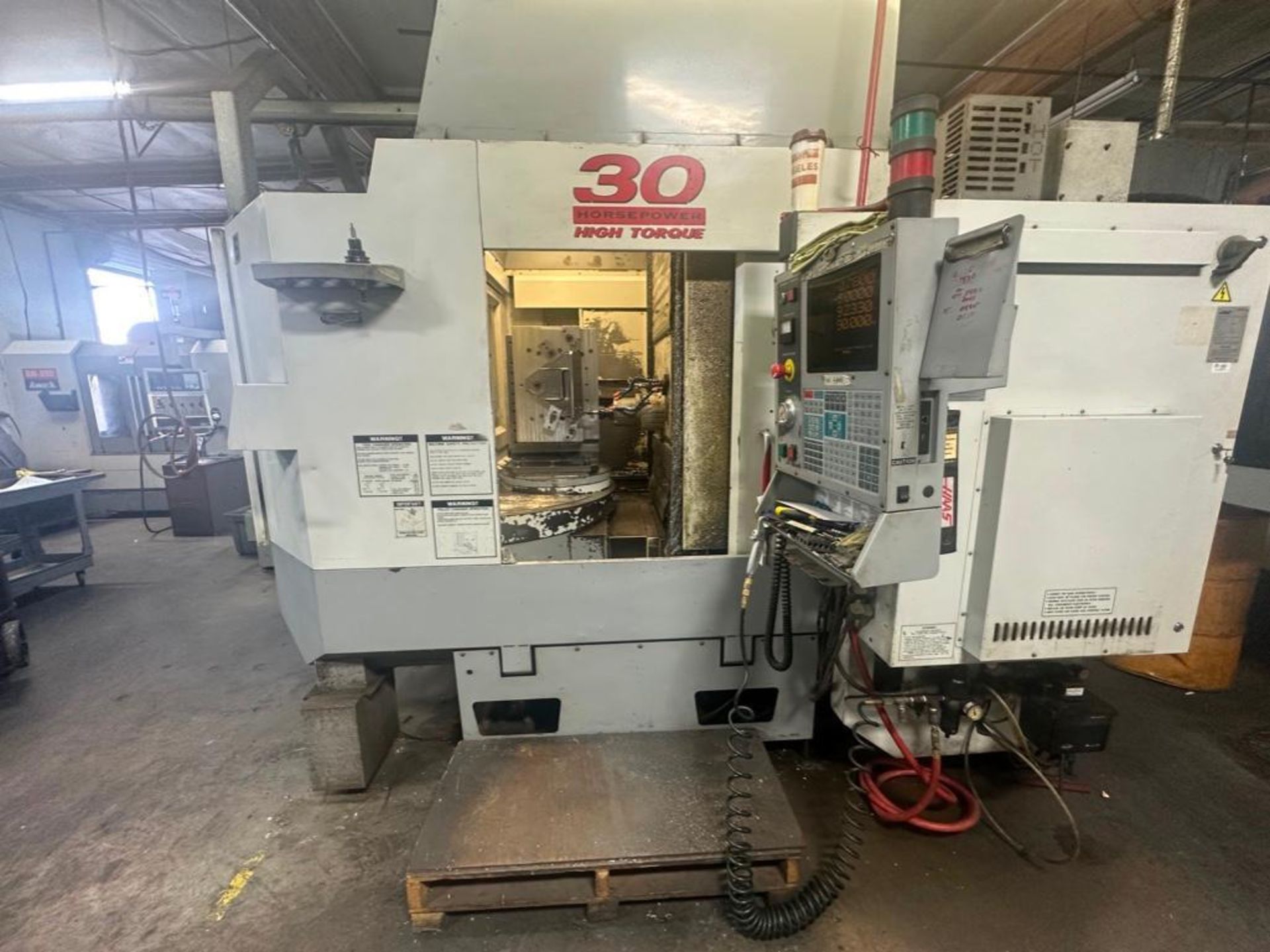 Haas HS1RP 4-Axis Horizontal Machining Center, 24" x 20" x 22" Trvls., New 2001 - Image 3 of 10