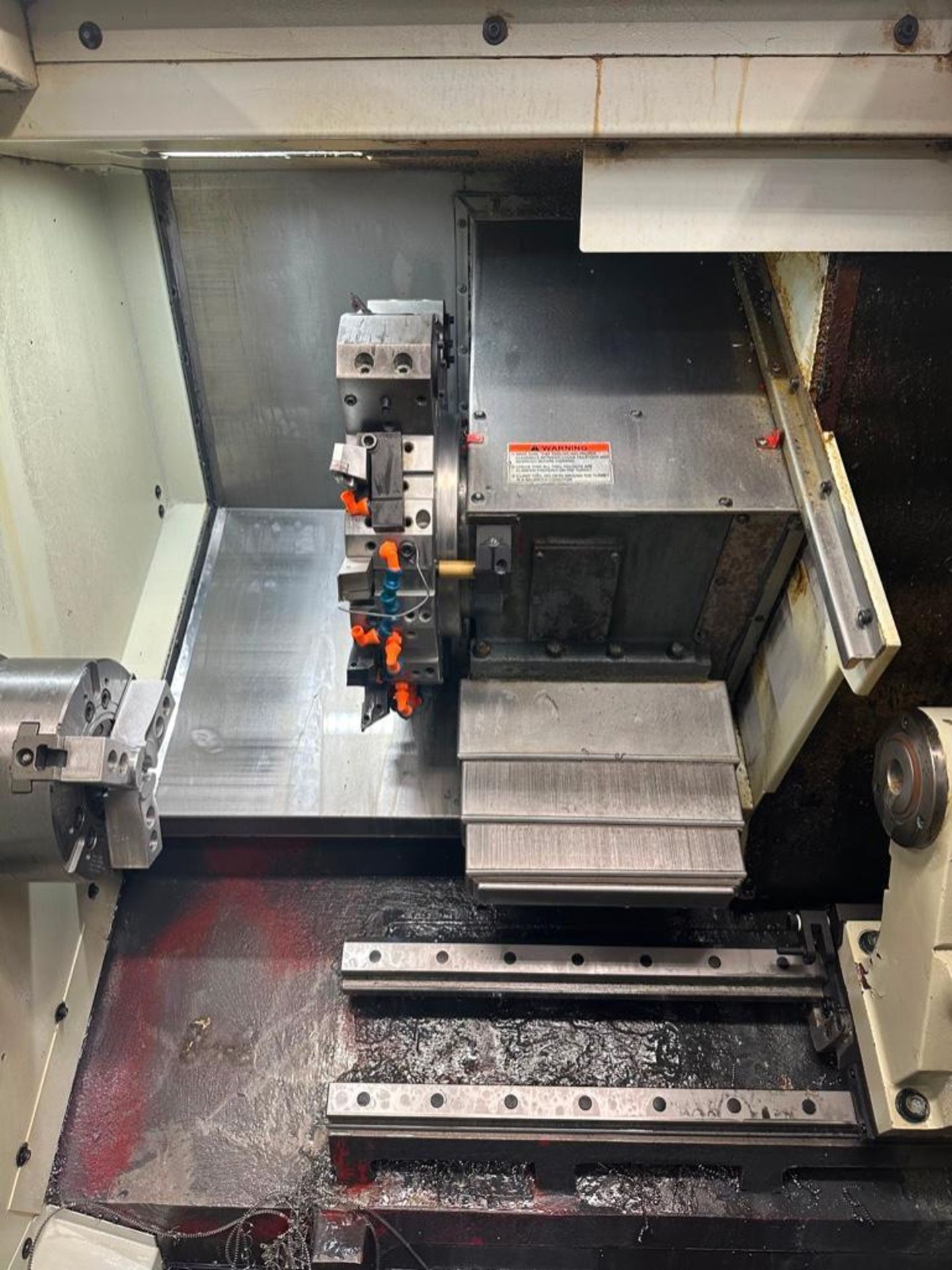 Yama-Seiki GLS-2000L CNC Lathe, Fanuc 0i-TD Ctrl., 22.05” Swing, 20.8” Machining Length, New 2015 - Image 9 of 11