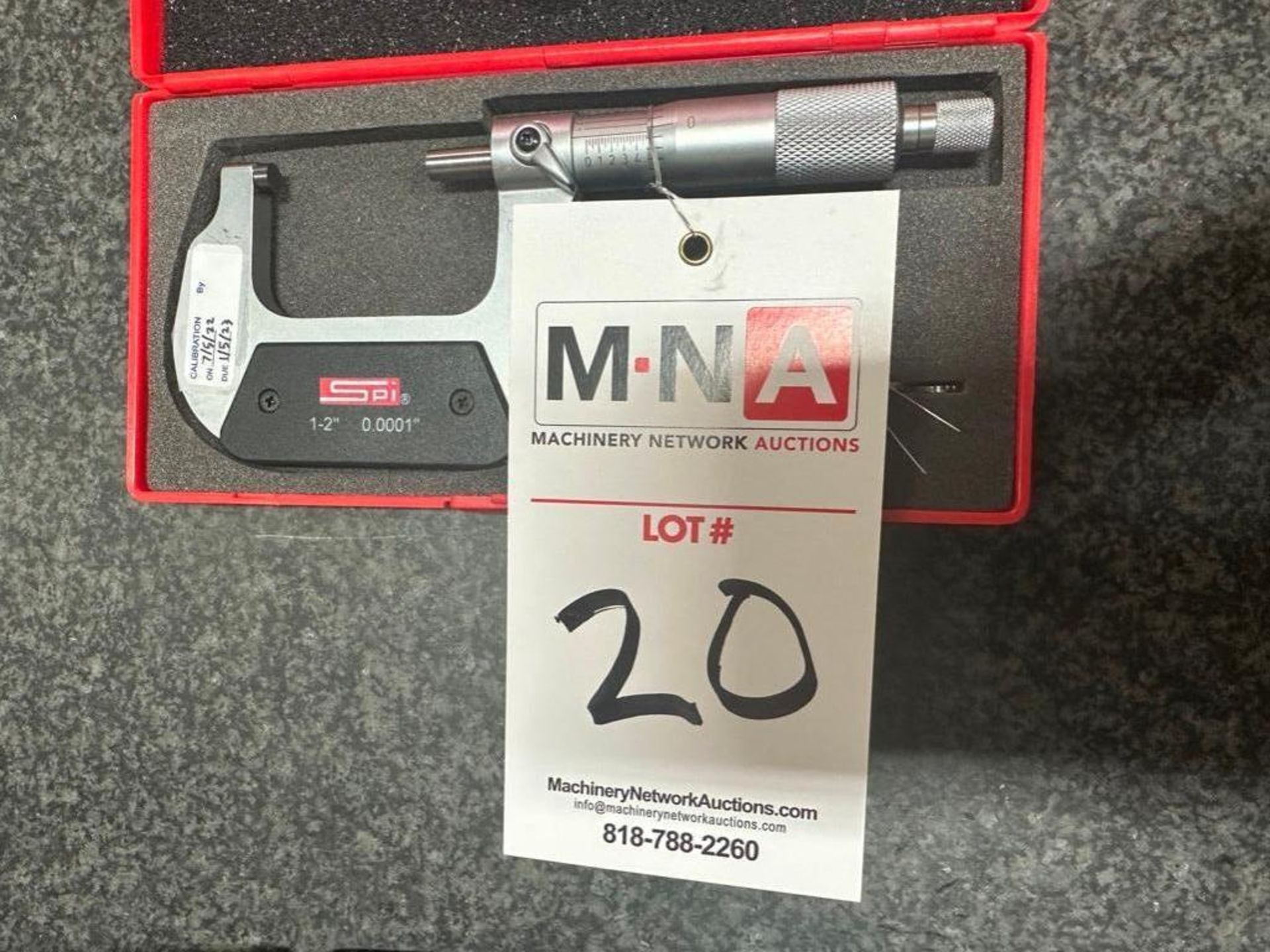 SPI 1" - 2" Micrometer - Image 2 of 4