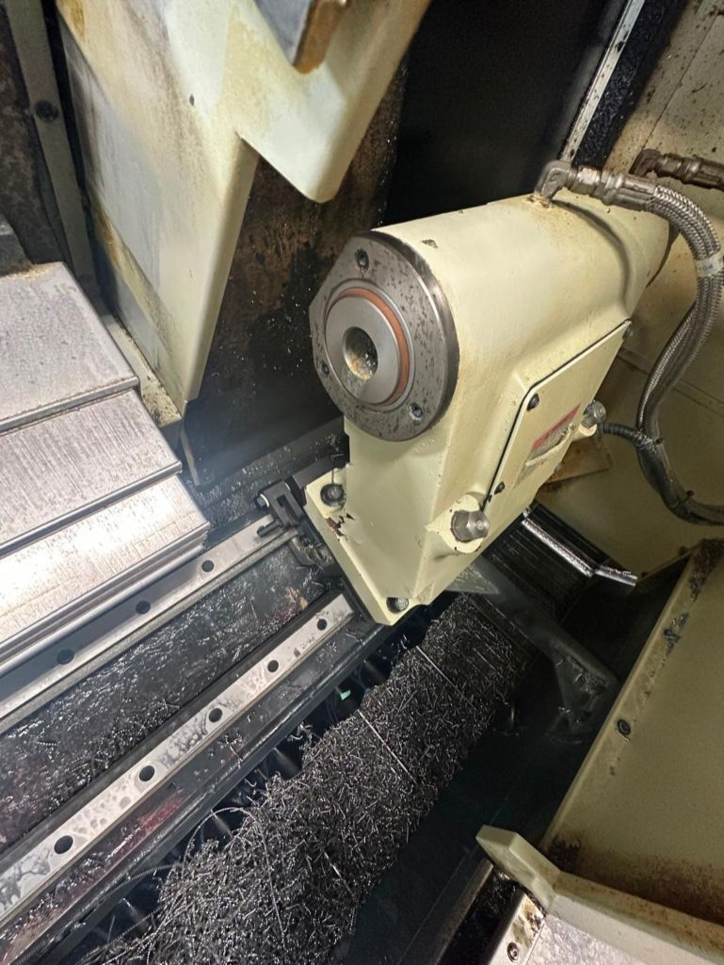 Yama-Seiki GLS-2000L CNC Lathe, Fanuc 0i-TD Ctrl., 22.05” Swing, 20.8” Machining Length, New 2015 - Image 3 of 11