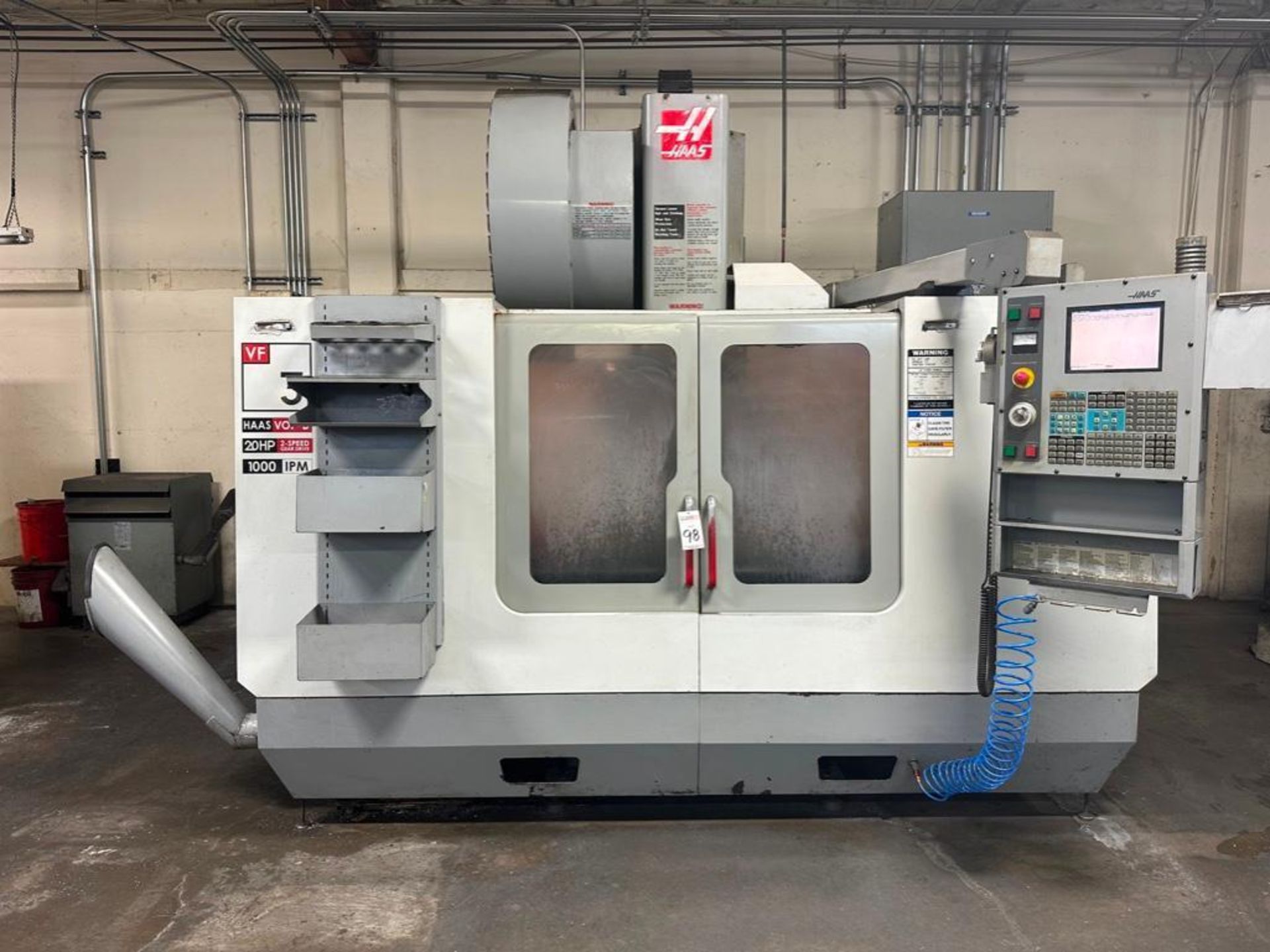 Haas VF-3B Vertical Machining Center, 40” x 20” x 25” Trvls., New 2004