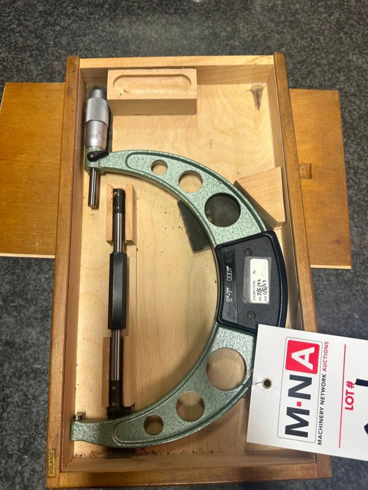 6" - 7" OD Micrometer