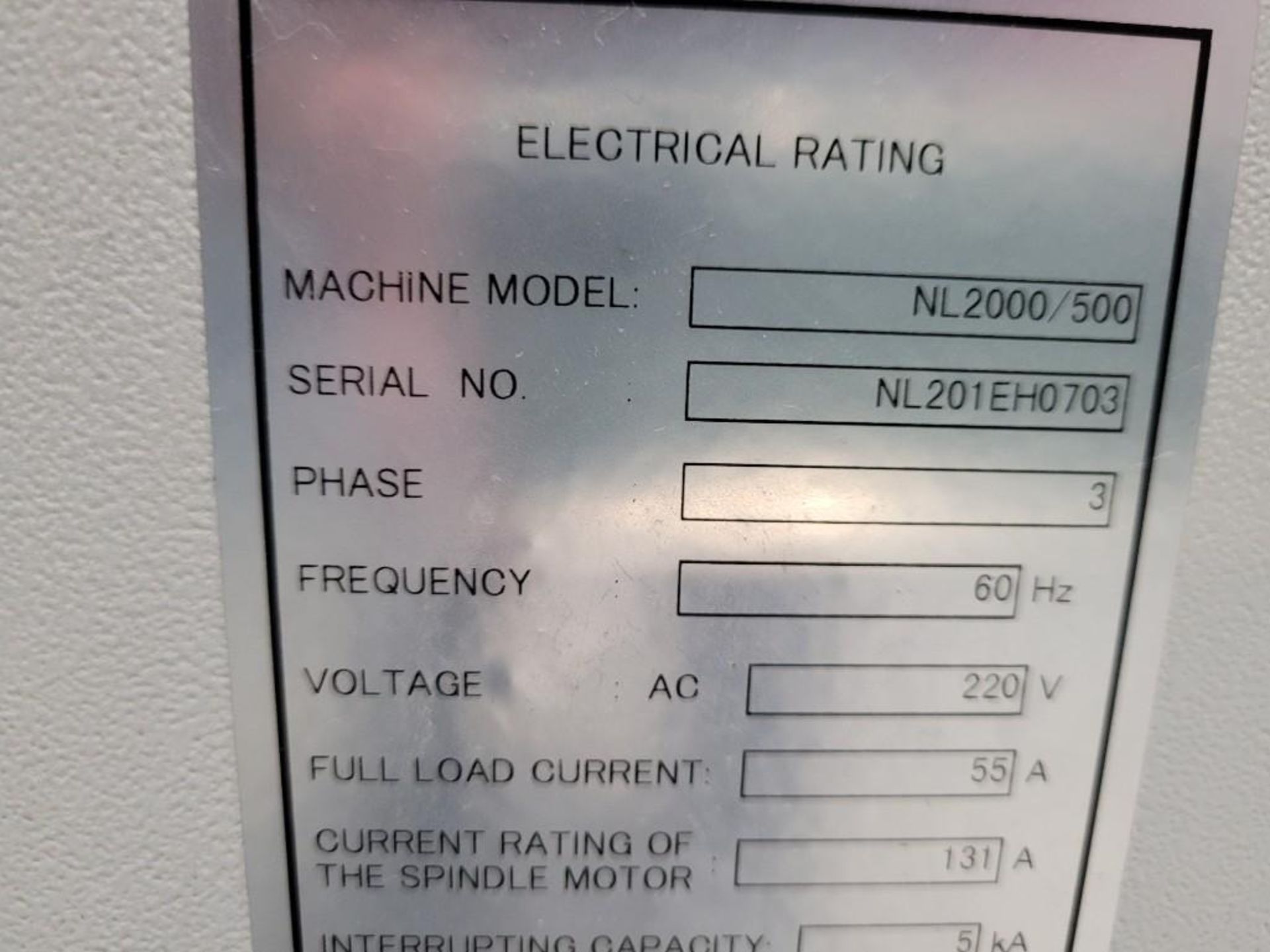 Mori Seiki NL2000 CNC Turning Center,MSX-850 Control, Collet Chuck, New 2005 - Image 15 of 16