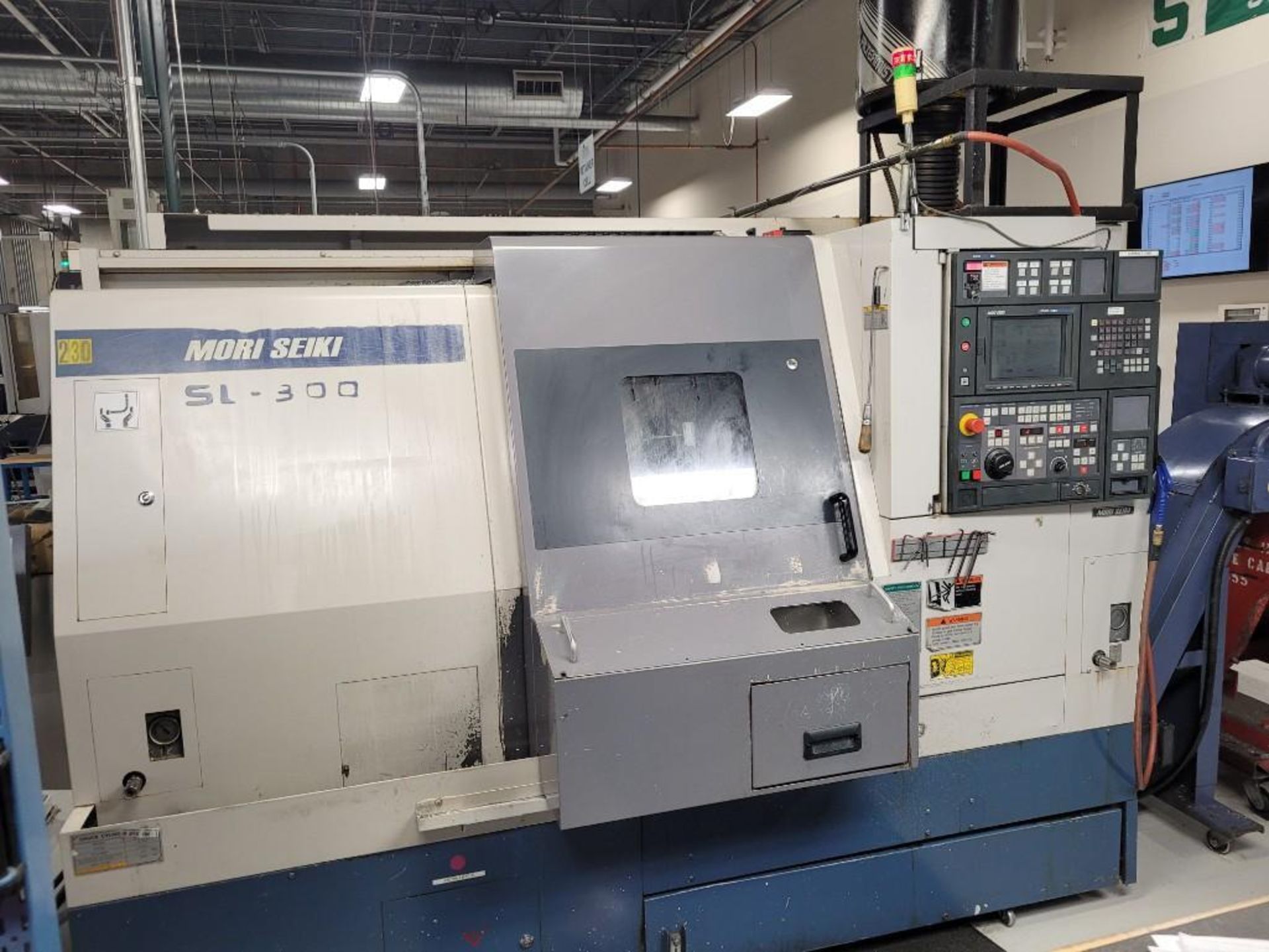 Mori Seiki SL-300AMC CNC Turning Center, MSC-501 Control, Kitagawa B-210 10" 3-Jaw Chuck, New 1998