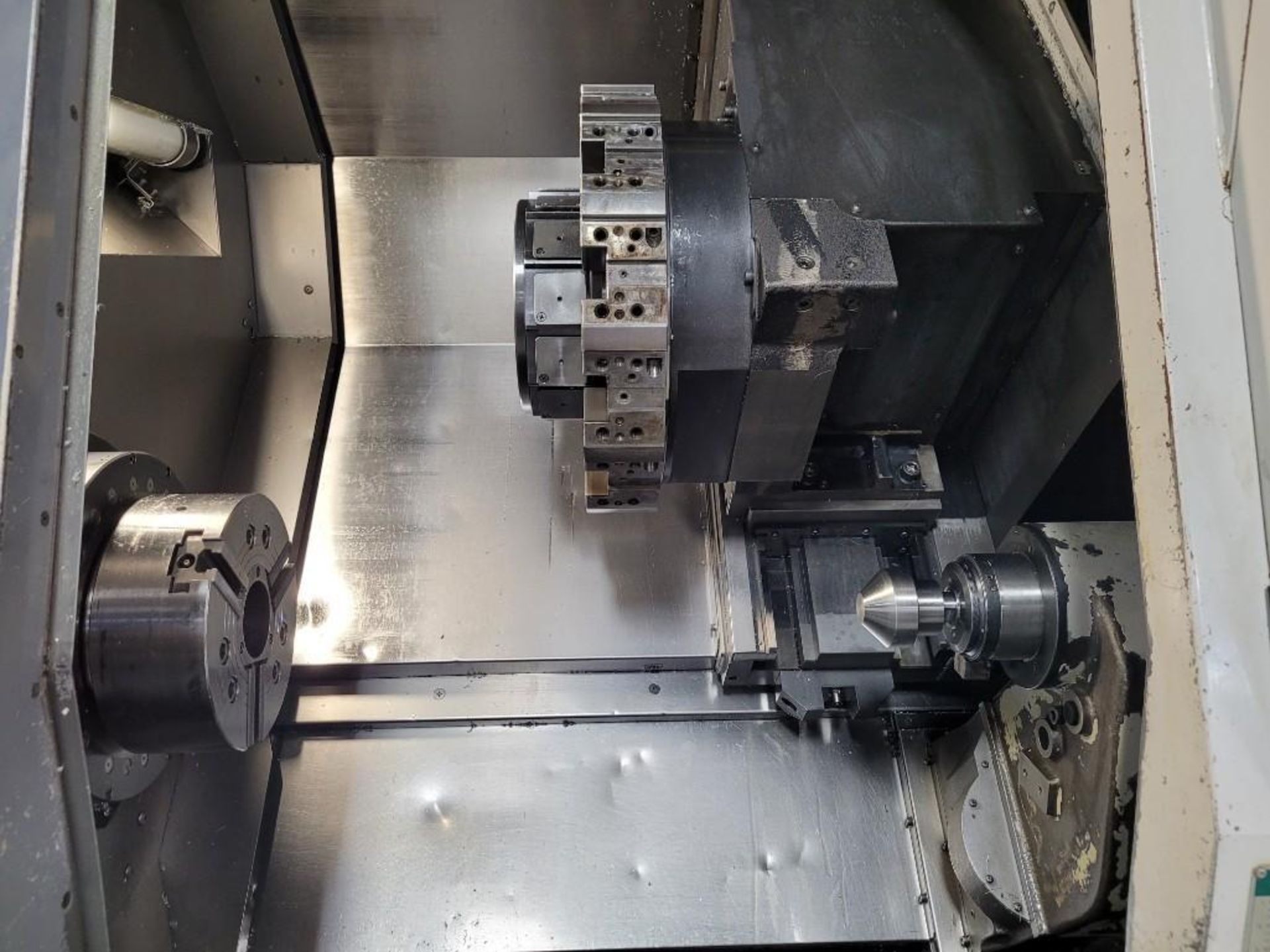 Mori Seiki SL-300AMC CNC Turning Center, MSC-501 Control, Kitagawa B-210 10" 3-Jaw Chuck, New 1998 - Image 6 of 13