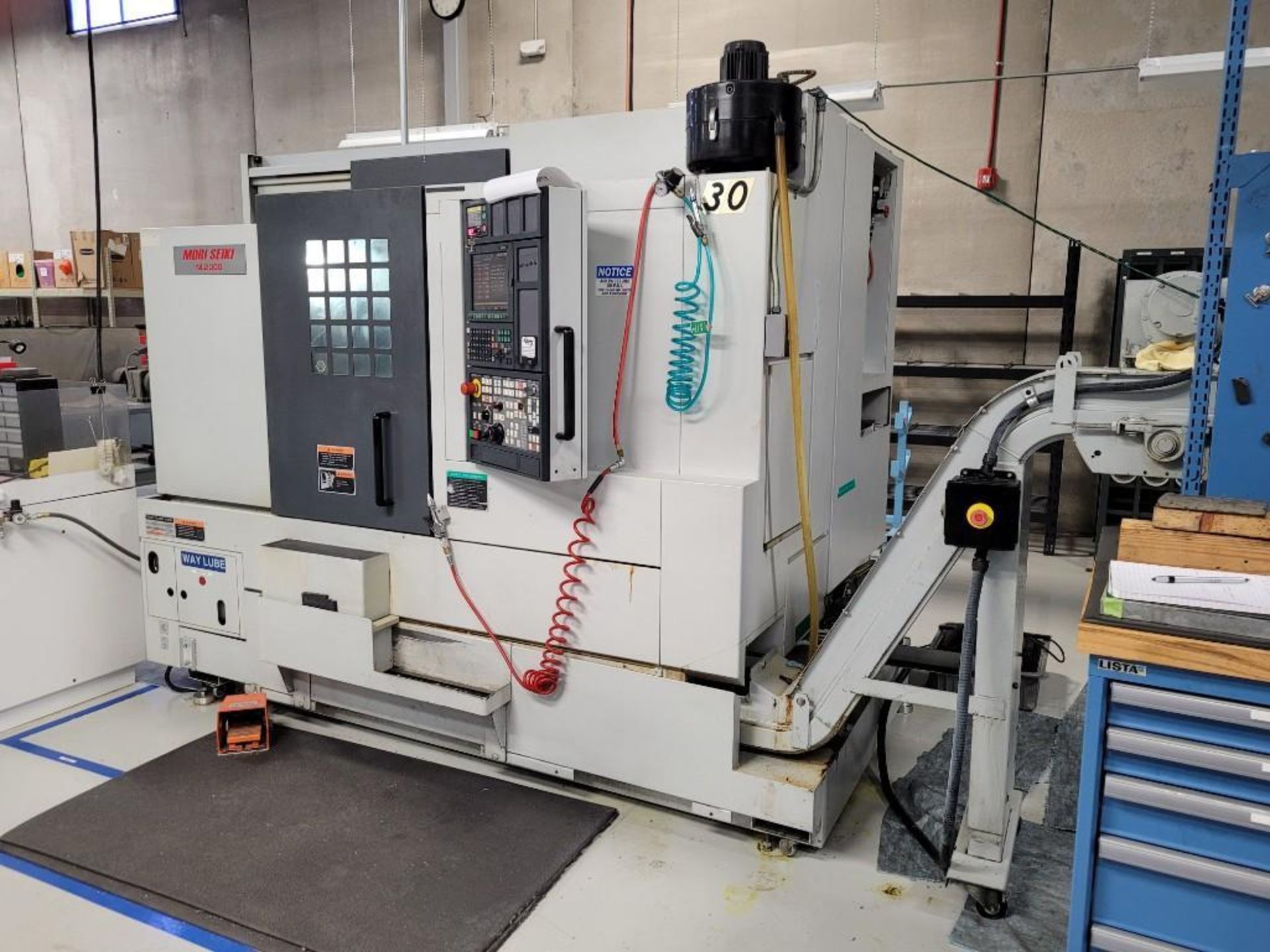 Mori Seiki NL2000 CNC Turning Center,MSX-850 Control, Collet Chuck, New 2005 - Image 3 of 16