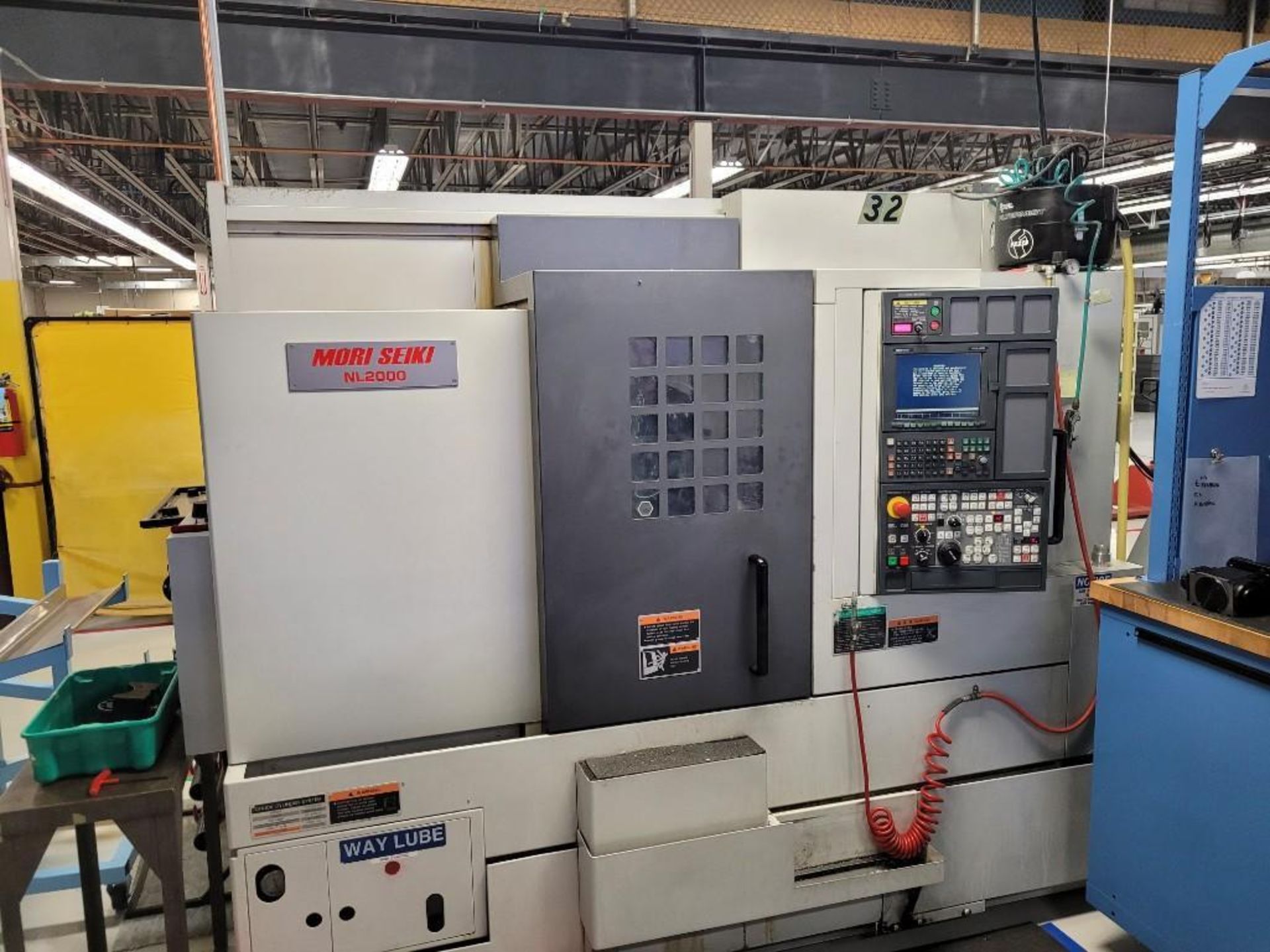 Mori Seiki NL2000Y CNC Turning Center, MSX-850 Control, Y-Axis, Collet Chuck, New 2005