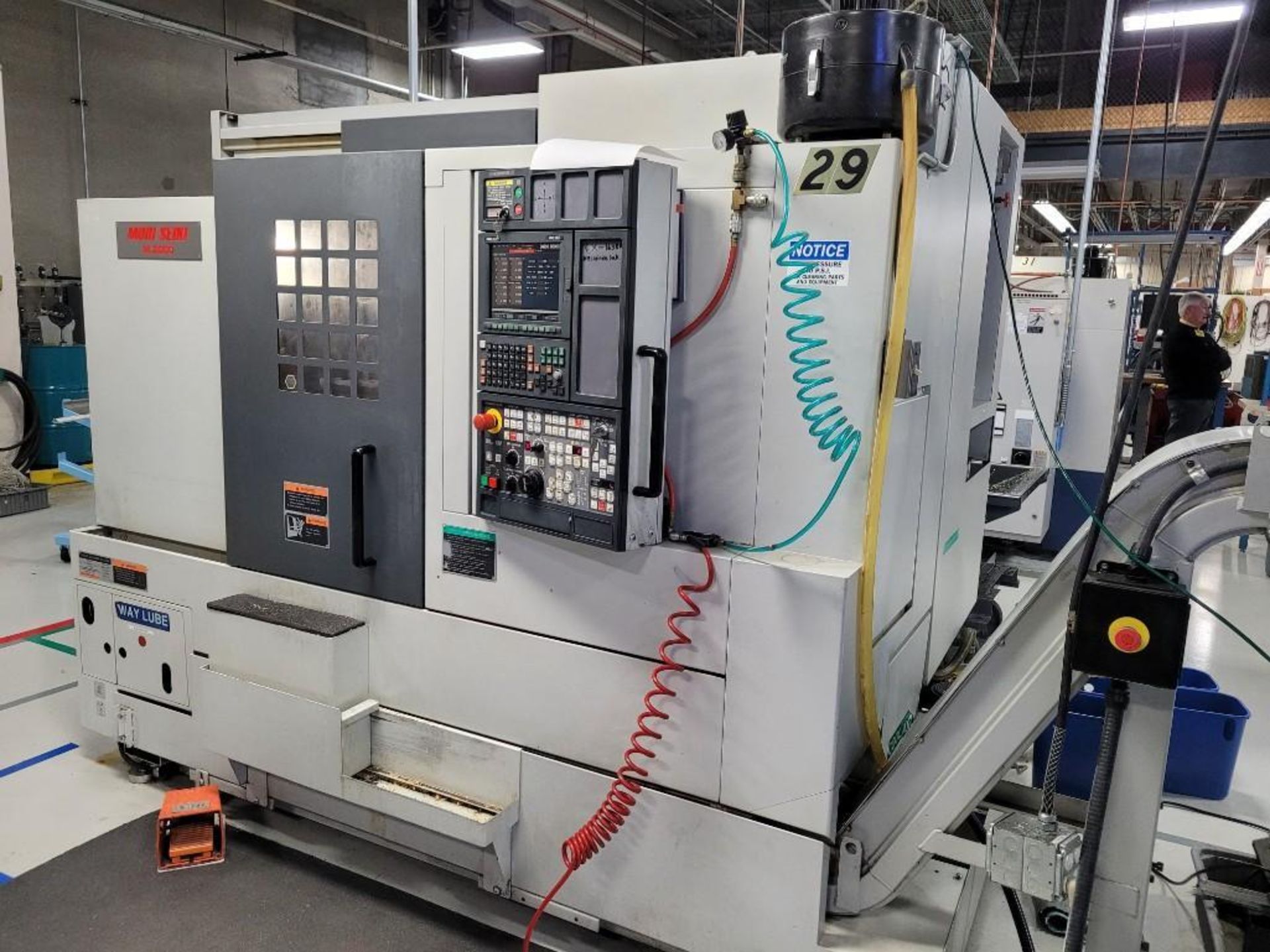 Mori Seiki NL2000 CNC Turning Center, MSX-850 Control, Collet Chuck, New 2005 - Image 3 of 19