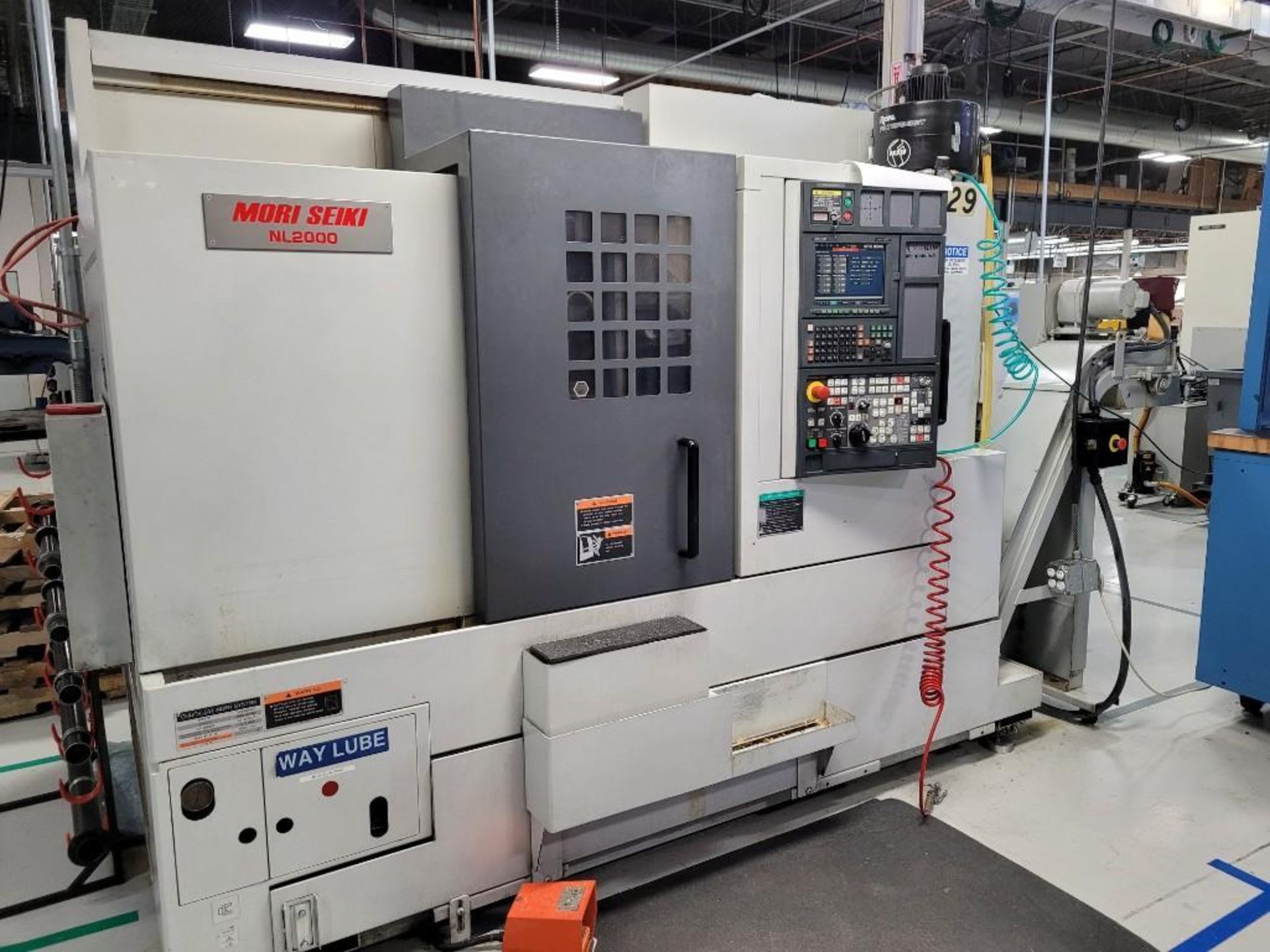 Mori Seiki NL2000 CNC Turning Center, MSX-850 Control, Collet Chuck, New 2005 - Image 7 of 19