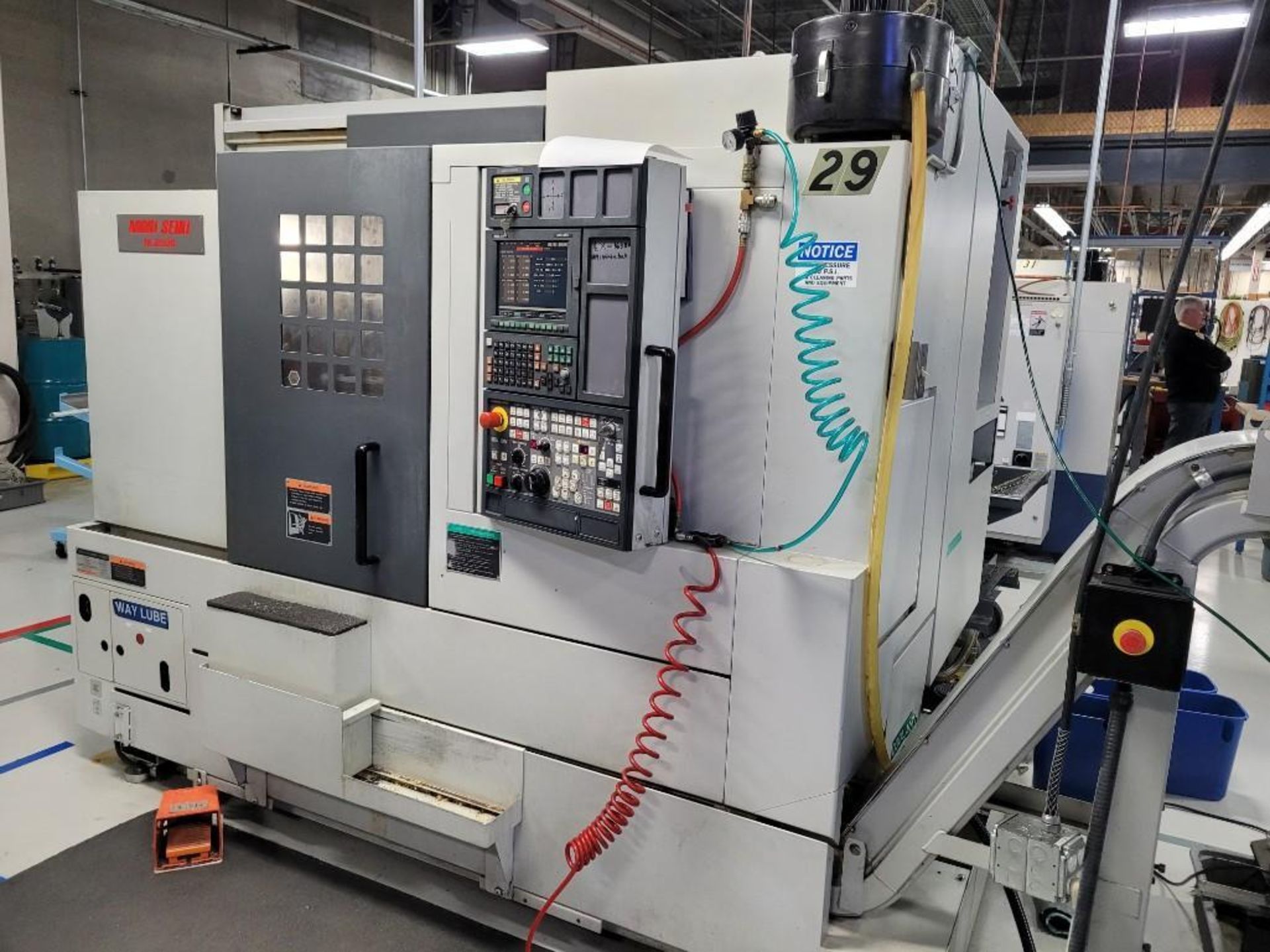 Mori Seiki NL2000 CNC Turning Center, MSX-850 Control, Collet Chuck, New 2005 - Image 2 of 19