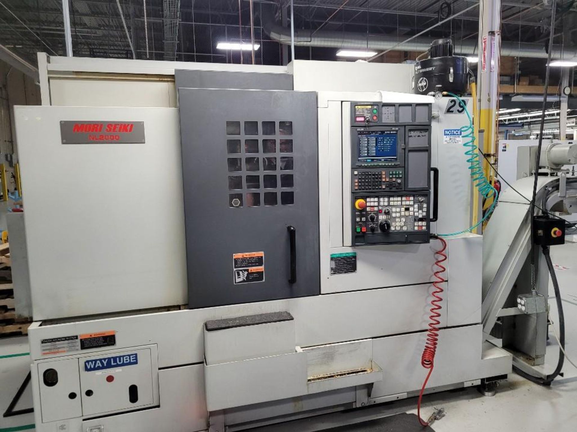 Mori Seiki NL2000 CNC Turning Center, MSX-850 Control, Collet Chuck, New 2005 - Image 5 of 19