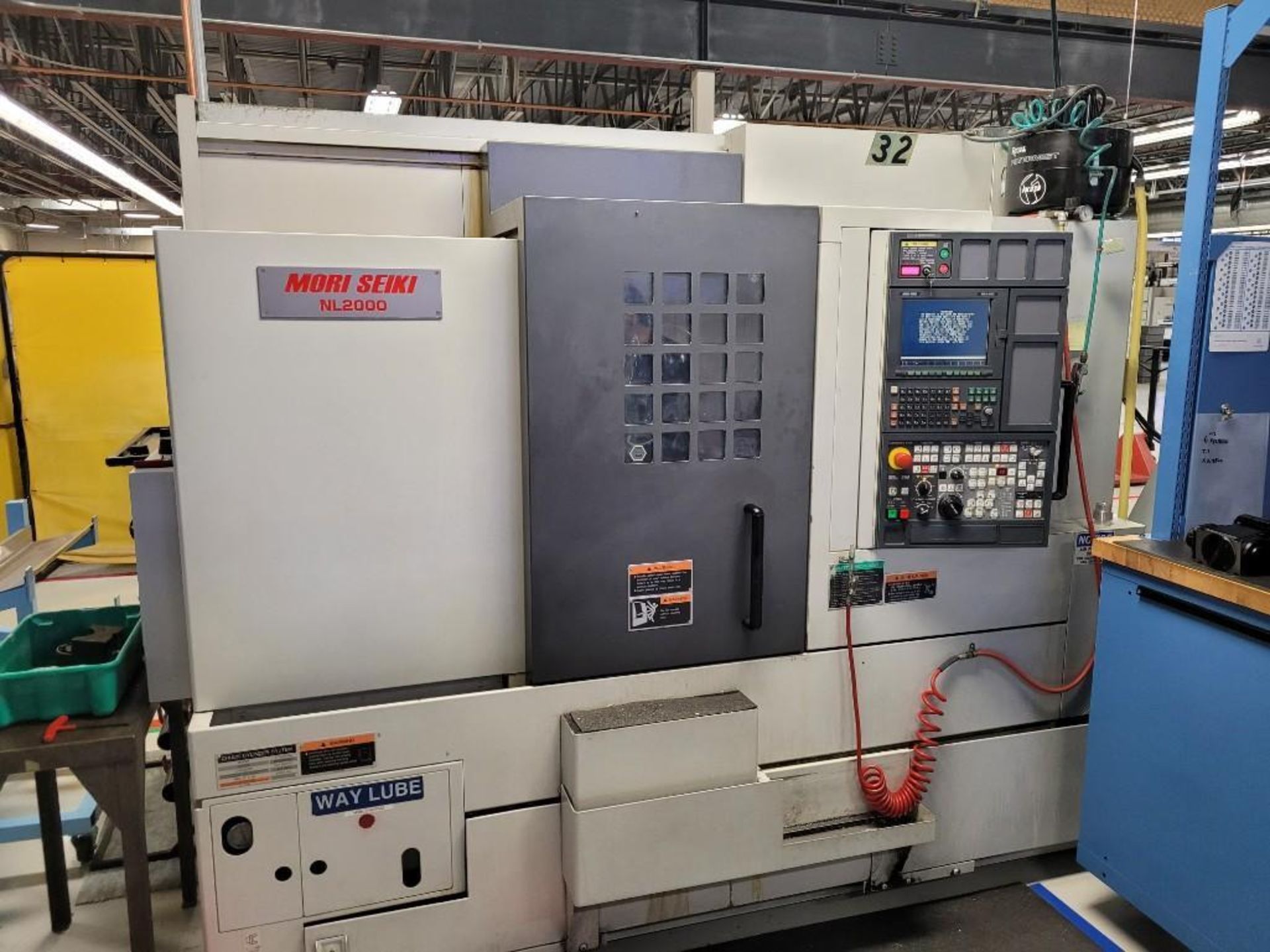 Mori Seiki NL2000Y CNC Turning Center, MSX-850 Control, Y-Axis, Collet Chuck, New 2005 - Image 2 of 14