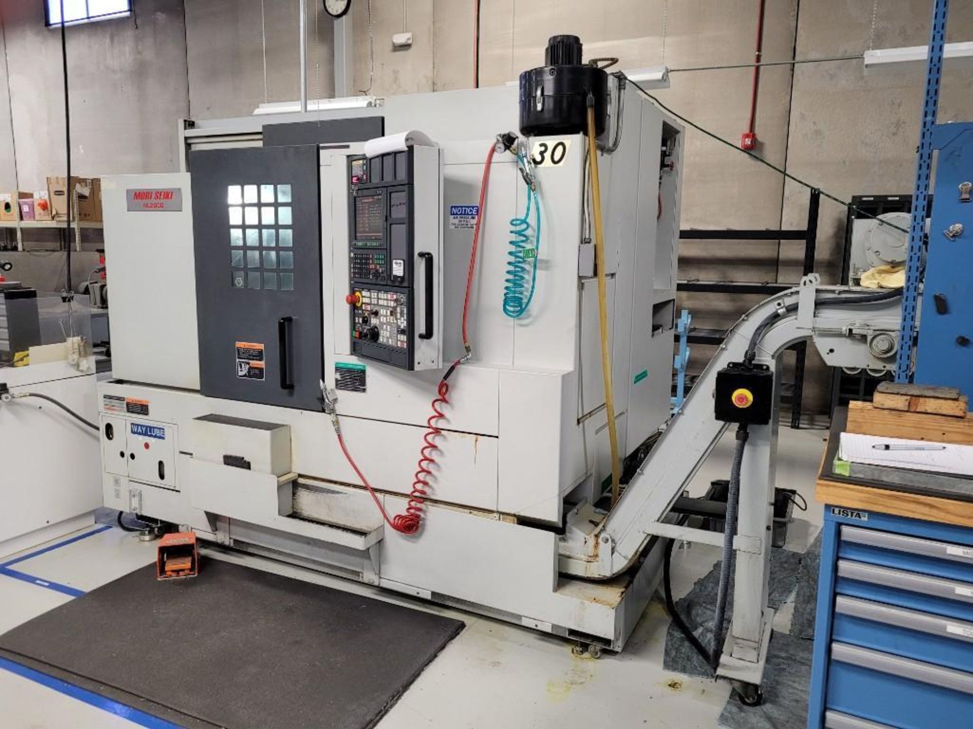 Mori Seiki NL2000 CNC Turning Center,MSX-850 Control, Collet Chuck, New 2005 - Image 2 of 16