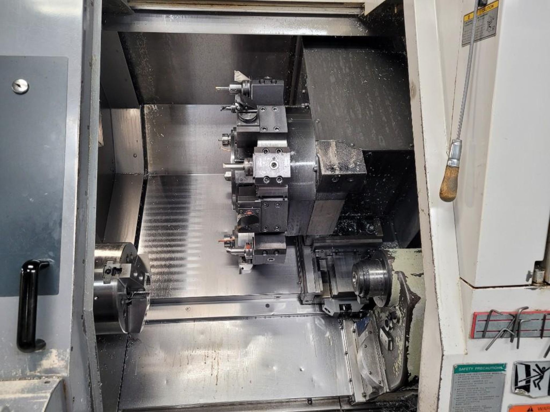 Mori Seiki SL-300AMC CNC Turning Center, MSC-501 Control, Kitagawa B-210 10" 3-Jaw Chuck, New 1998 - Image 3 of 16