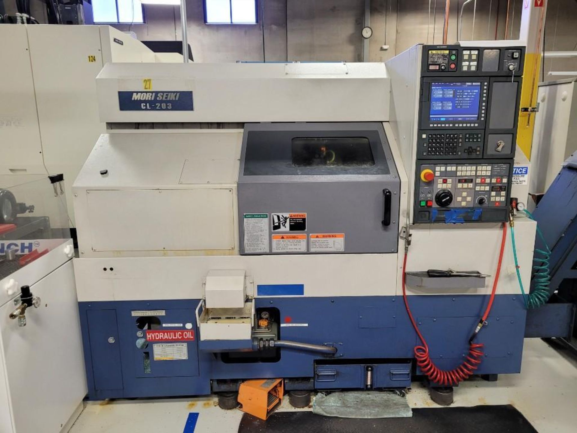 Mori Seiki CL-203B/500 CNC Turning Center, Updated Control (MAPPS 3), Collet Chuck, New 2001