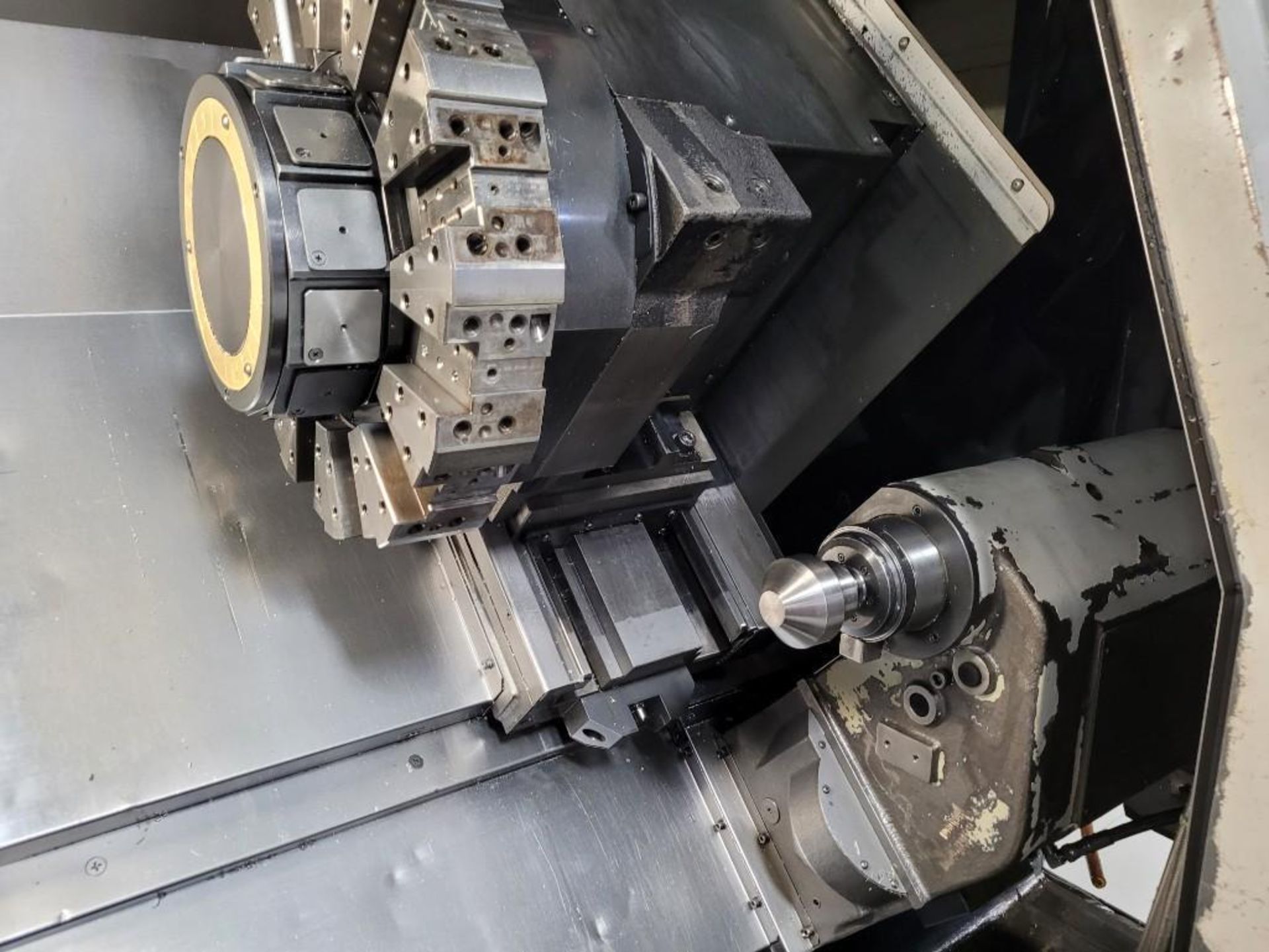 Mori Seiki SL-300AMC CNC Turning Center, MSC-501 Control, Kitagawa B-210 10" 3-Jaw Chuck, New 1998 - Image 9 of 13