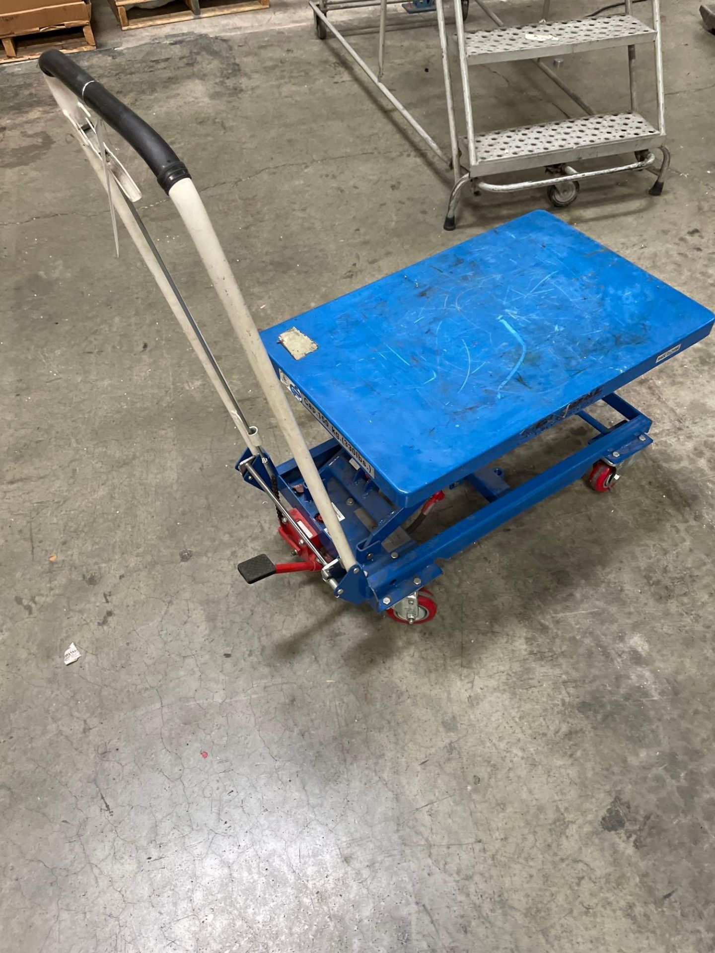 G S Hydraulic Die Lift Cart, 330 Lbs. Cap. - Image 2 of 5