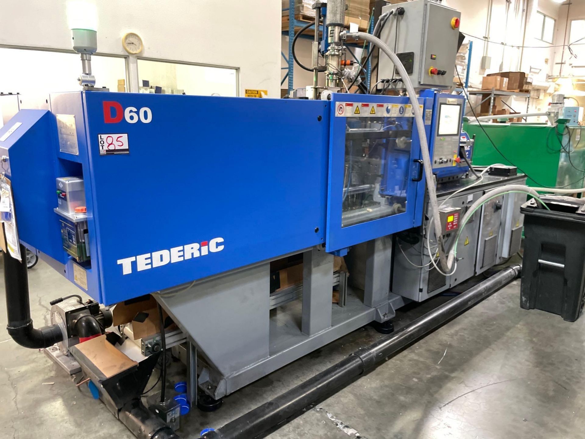 66 Ton Tederic D60 Plastic Injection Molder, Keba 12000 Control, s/n T00800275, New 2020 - Image 5 of 15