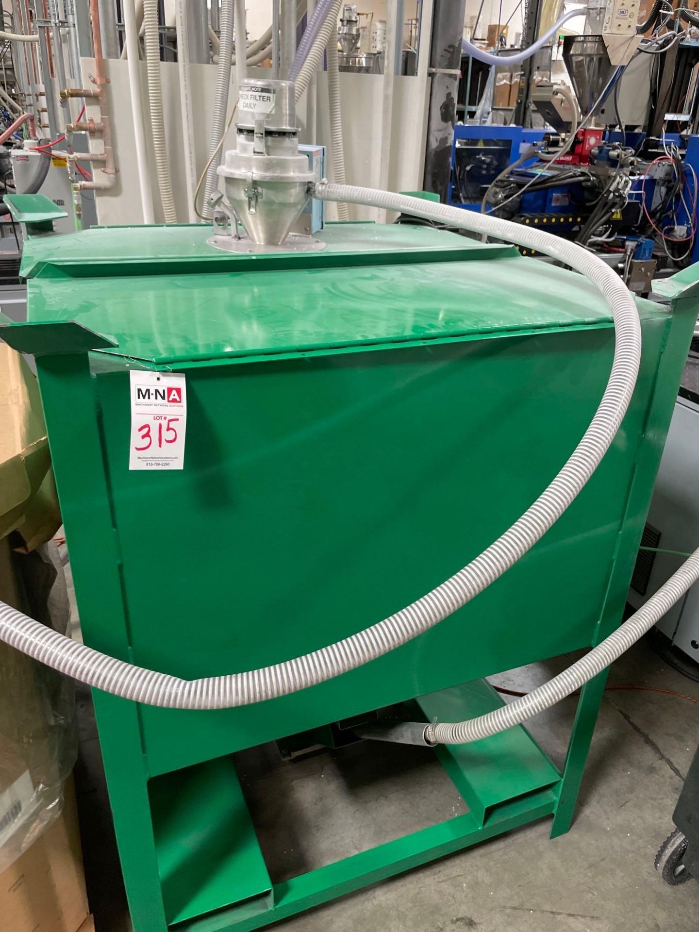 IMS Surge Bin Capacity: 1050lbs 30 Cubic FT with 2 Piece Hinge Cover - Image 5 of 7