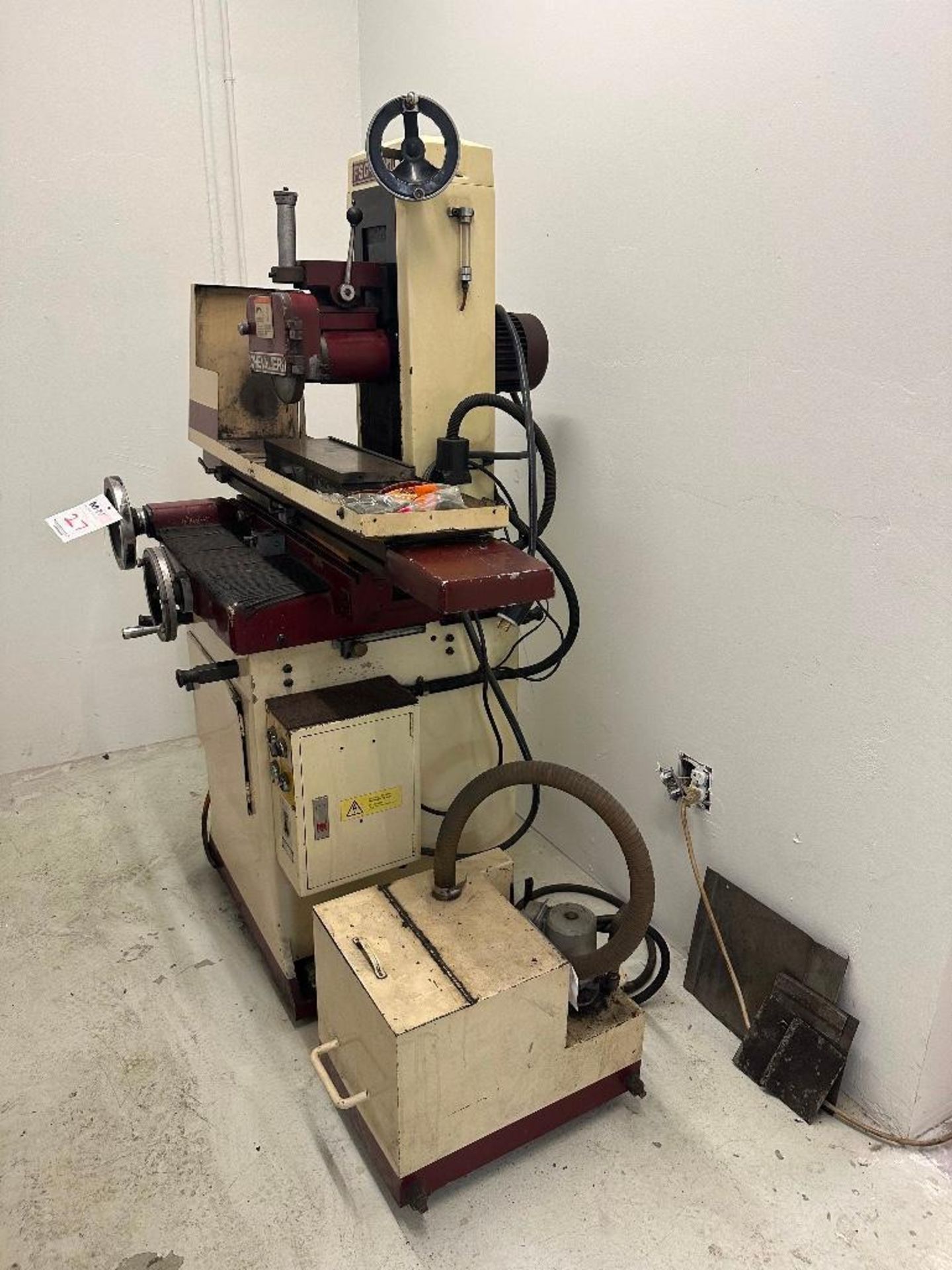 Chevalier FSG-618M Hand Feed Surface Grinder, magnetic chuck, coolant tank, s/n A33L5025 - Image 3 of 5