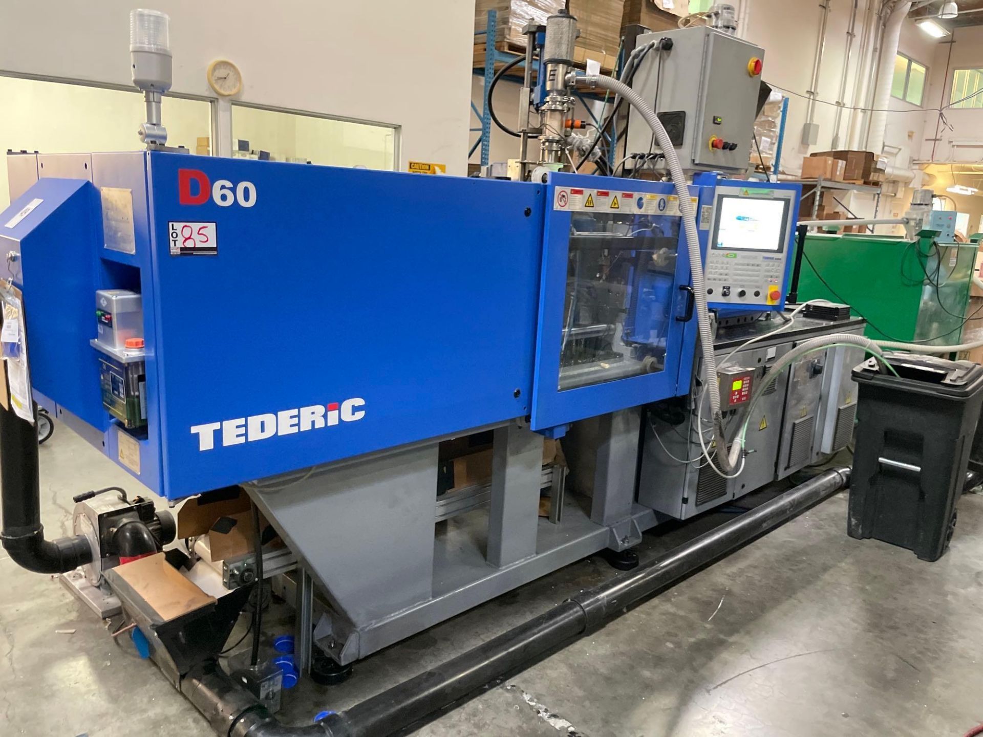 66 Ton Tederic D60 Plastic Injection Molder, Keba 12000 Control, s/n T00800275, New 2020 - Image 4 of 15