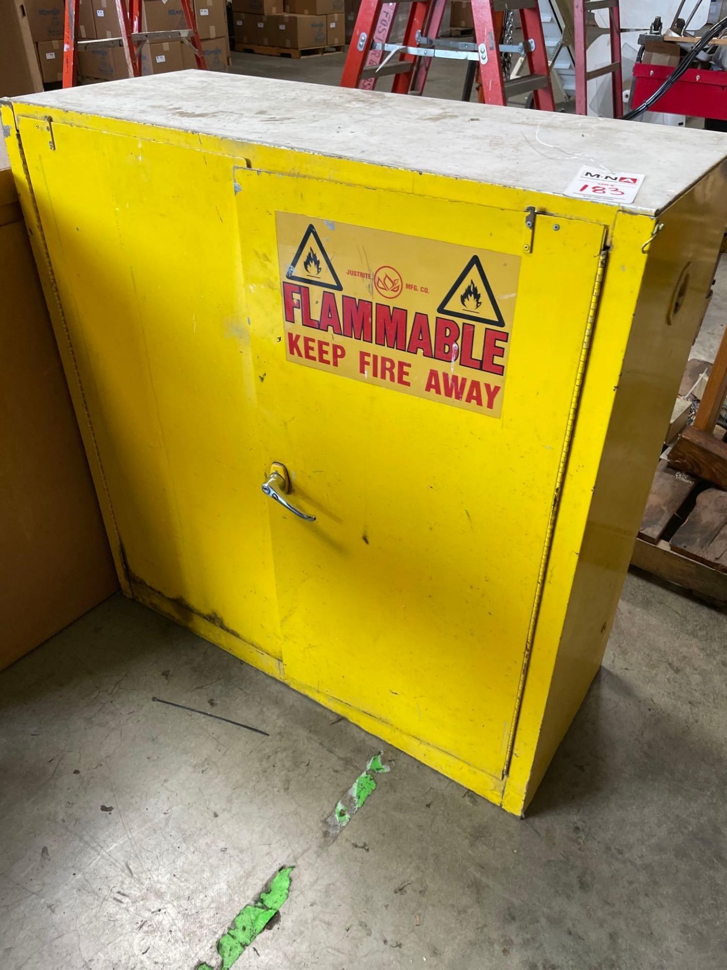 Justrite Flammable Liquid Storage Cabinet - Image 2 of 7