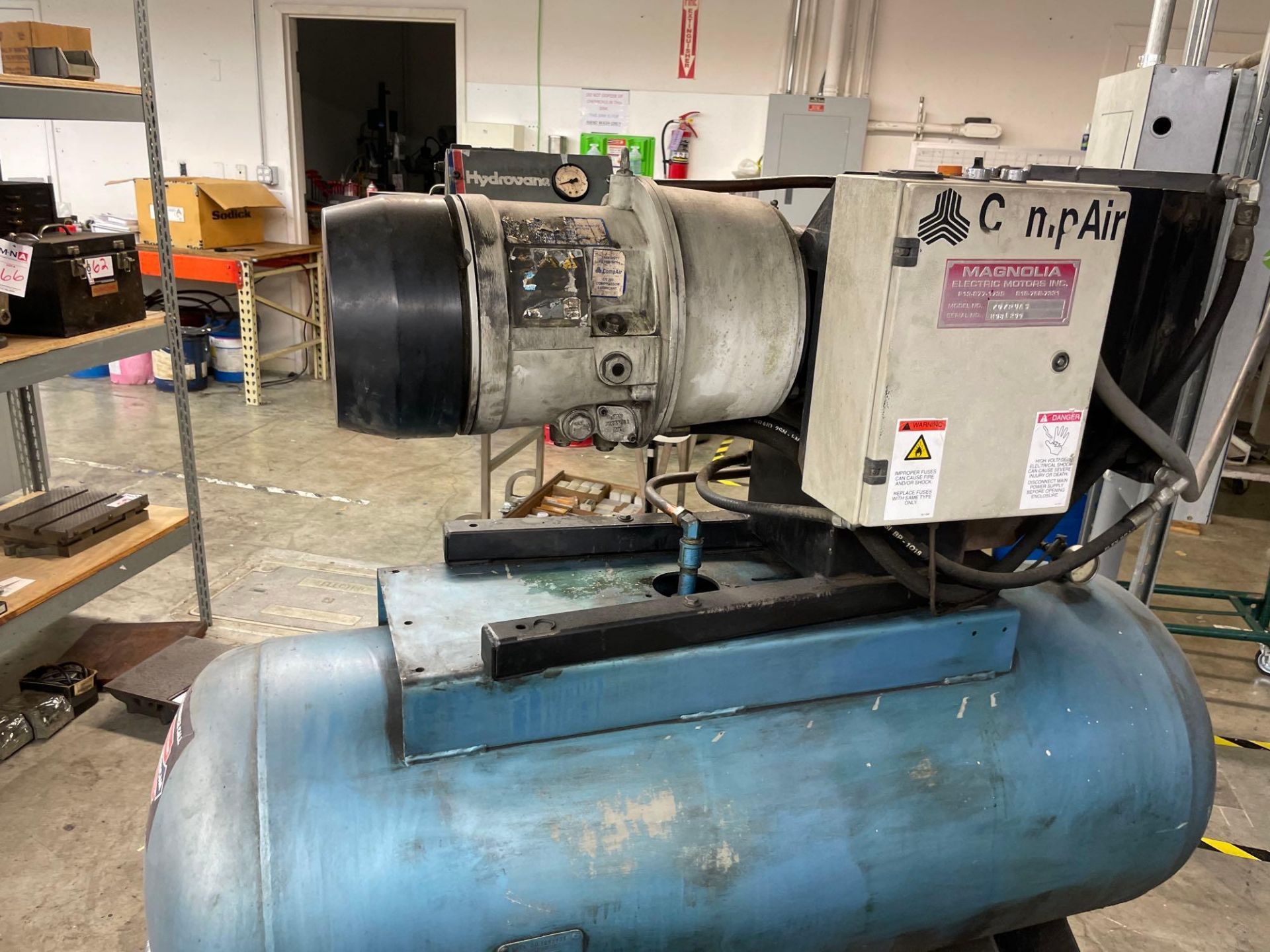 Hydrovane 707PUA9 10 HP Air Compressor, s/n R981299 - Image 5 of 8