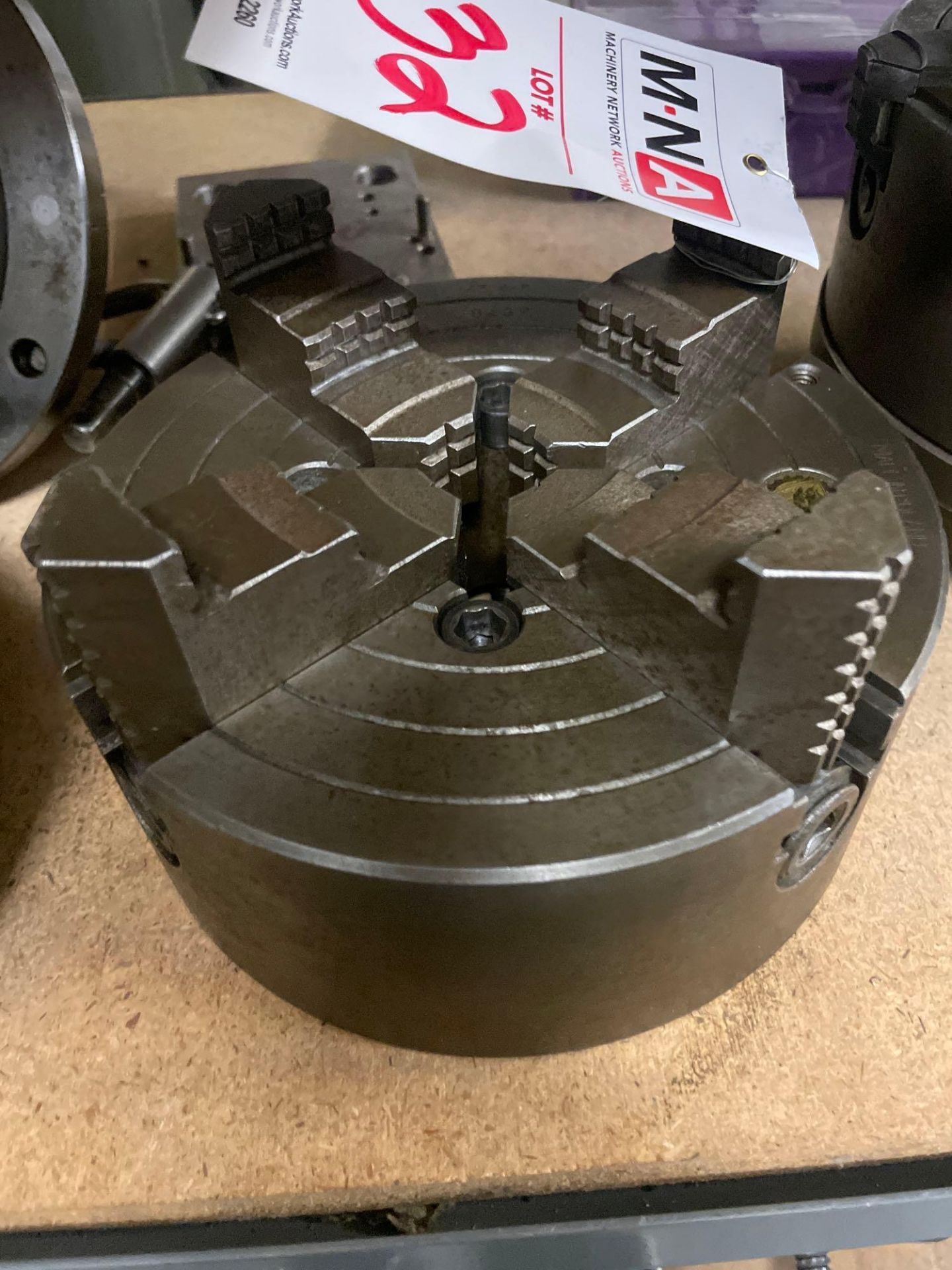 8" 4-Jaw Chuck - Image 5 of 6