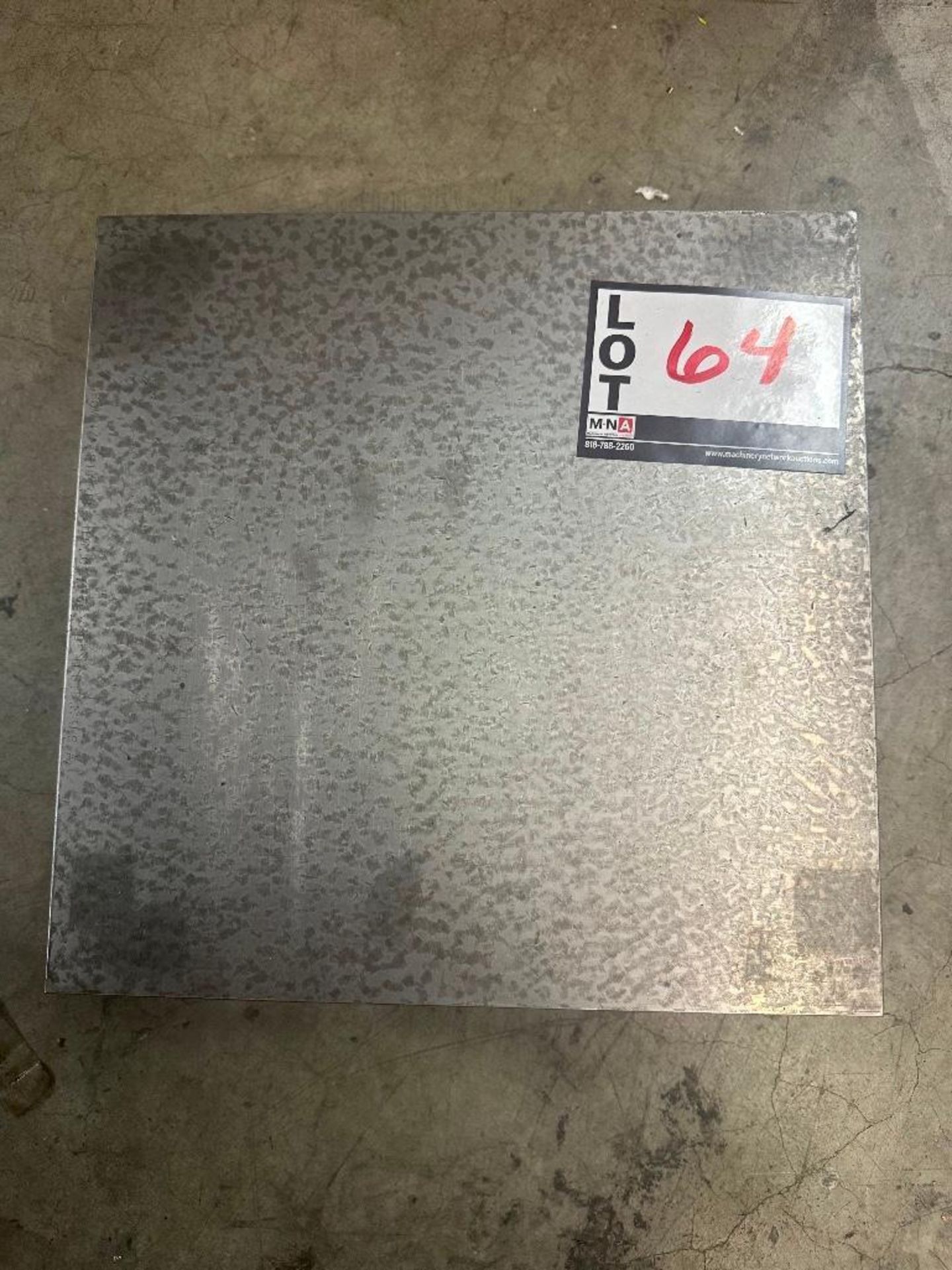 12" x 12" Steel Sine Plate