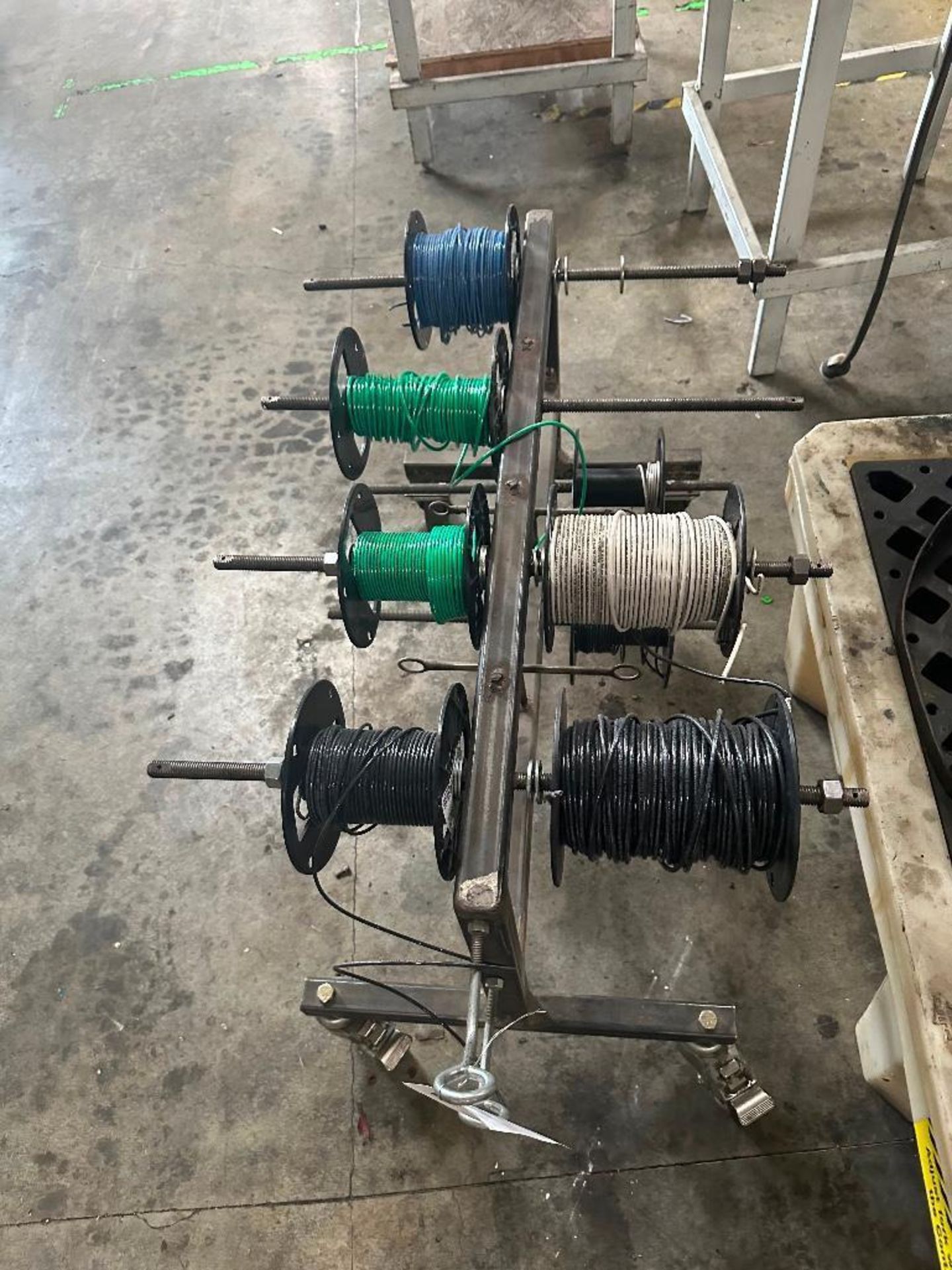 Various Electric Wire Spools - Image 2 of 3