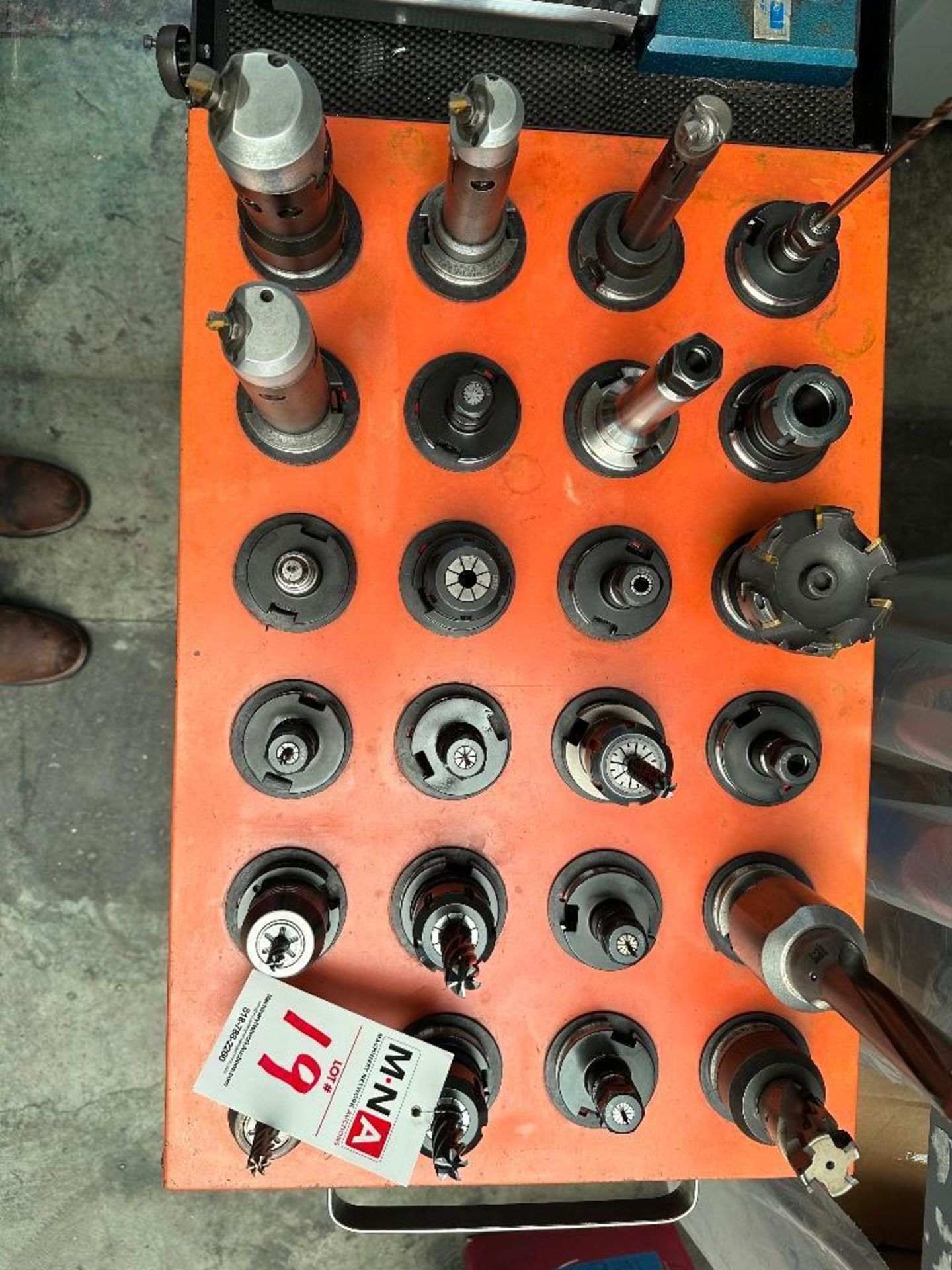 (24) Assorted Cat 40 Tool Holders