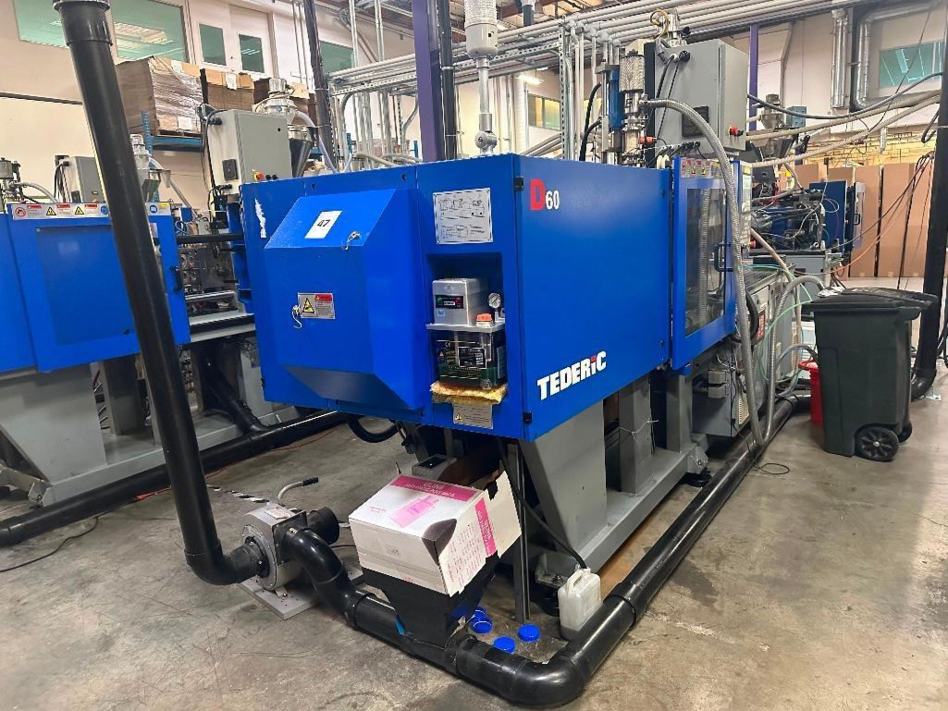 66 Ton Tederic D60 Plastic Injection Molder, Keba 12000 Control, s/n T3008-0200, New 2018 - Image 2 of 17