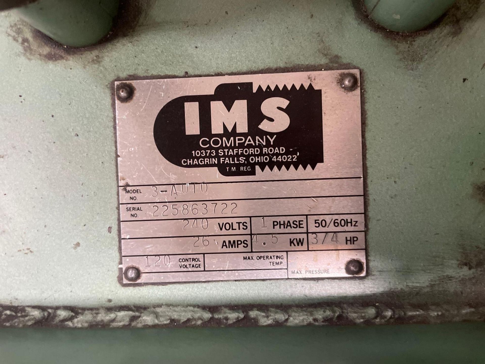 IMS 3-AUTO Temperature Controller, s/n 225863722 - Image 5 of 5