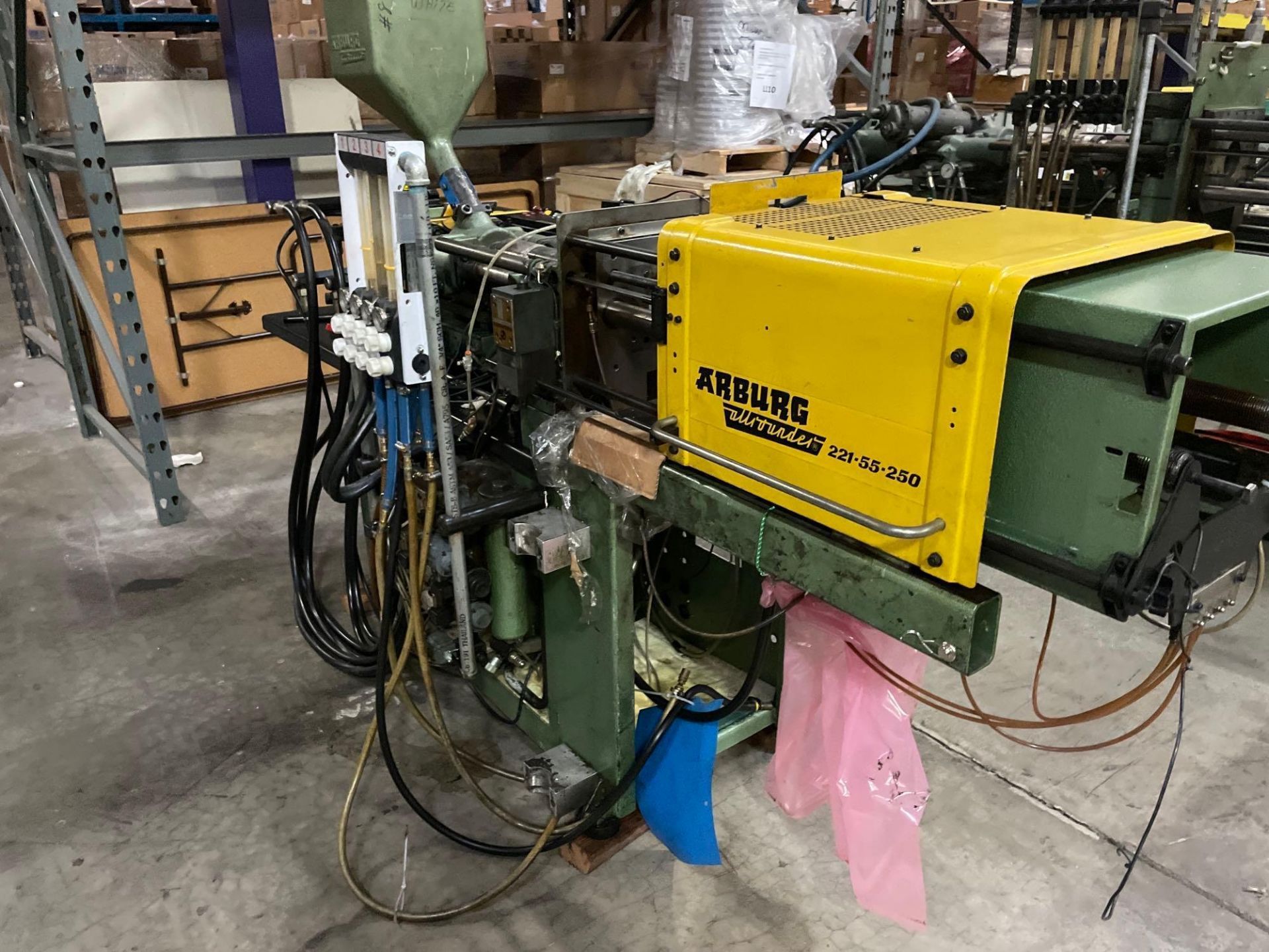 Arburg Allrounder 221-55-250 Plastic Injection Molding Machine *PARTS ONLY* - Image 4 of 5