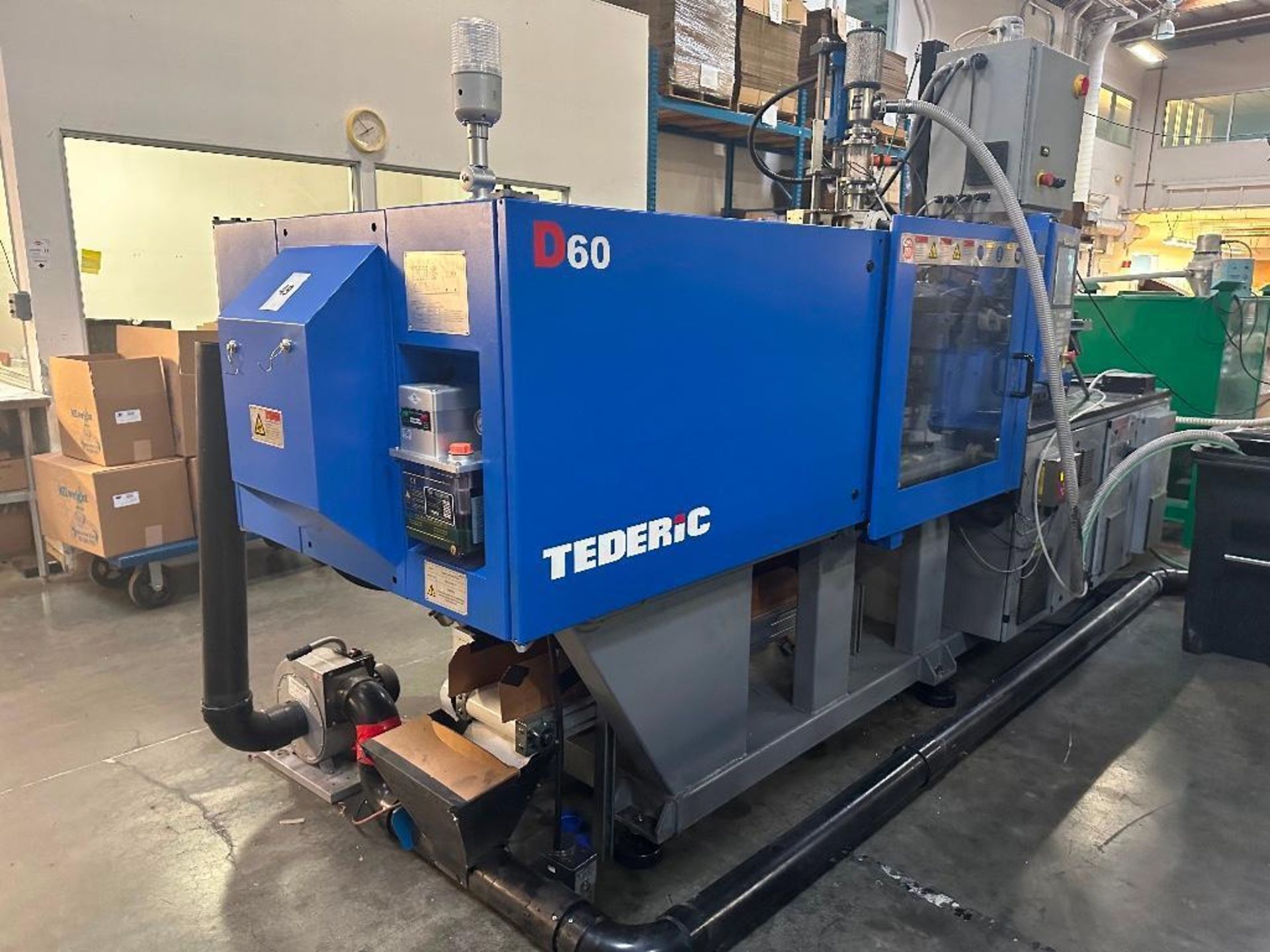 66 Ton Tederic D60 Plastic Injection Molder, Keba 12000 Control, s/n T00800275, New 2020 - Image 2 of 15