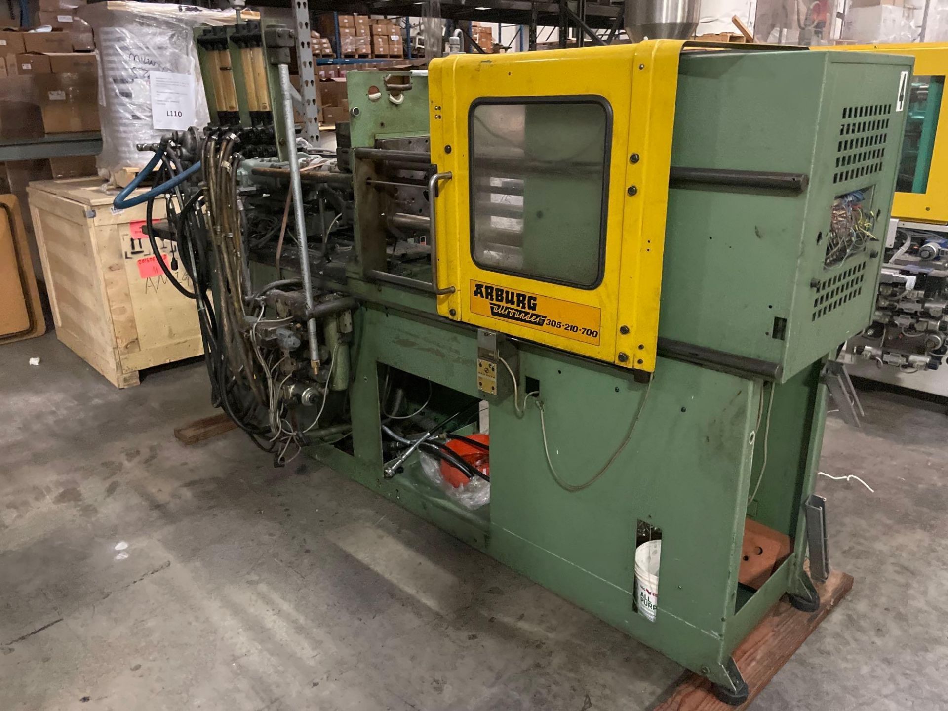 Arburg Allrounder 305-210-700 Plastic Injection Molding Machine *PARTS ONLY* - Image 3 of 7