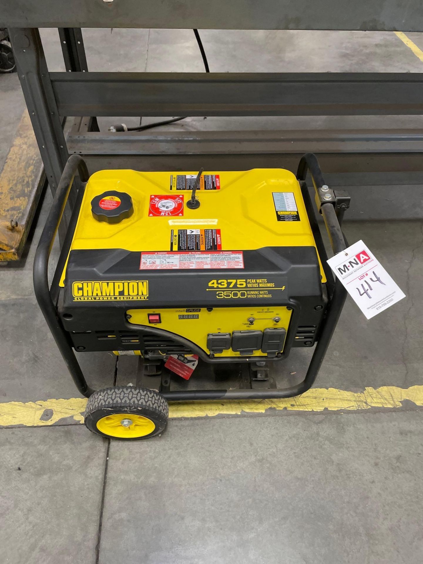 Champion Global Power Equipment Generator, 4375 Peak Watts, 3500 Running Watts - Image 5 of 5