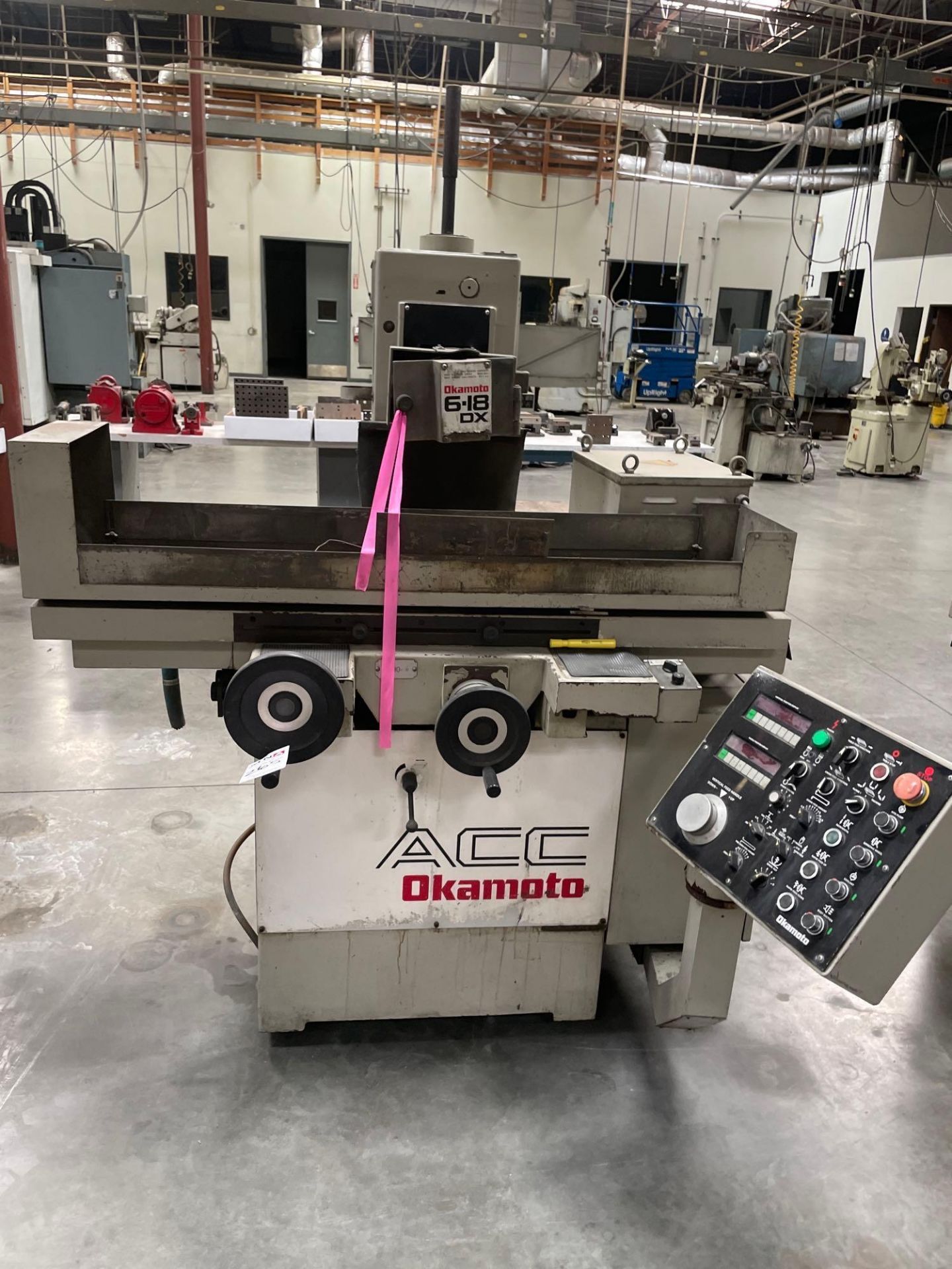 Okamoto 6-18DX Surface Grinder, s/n 45060 *PARTS ONLY* - Image 2 of 6