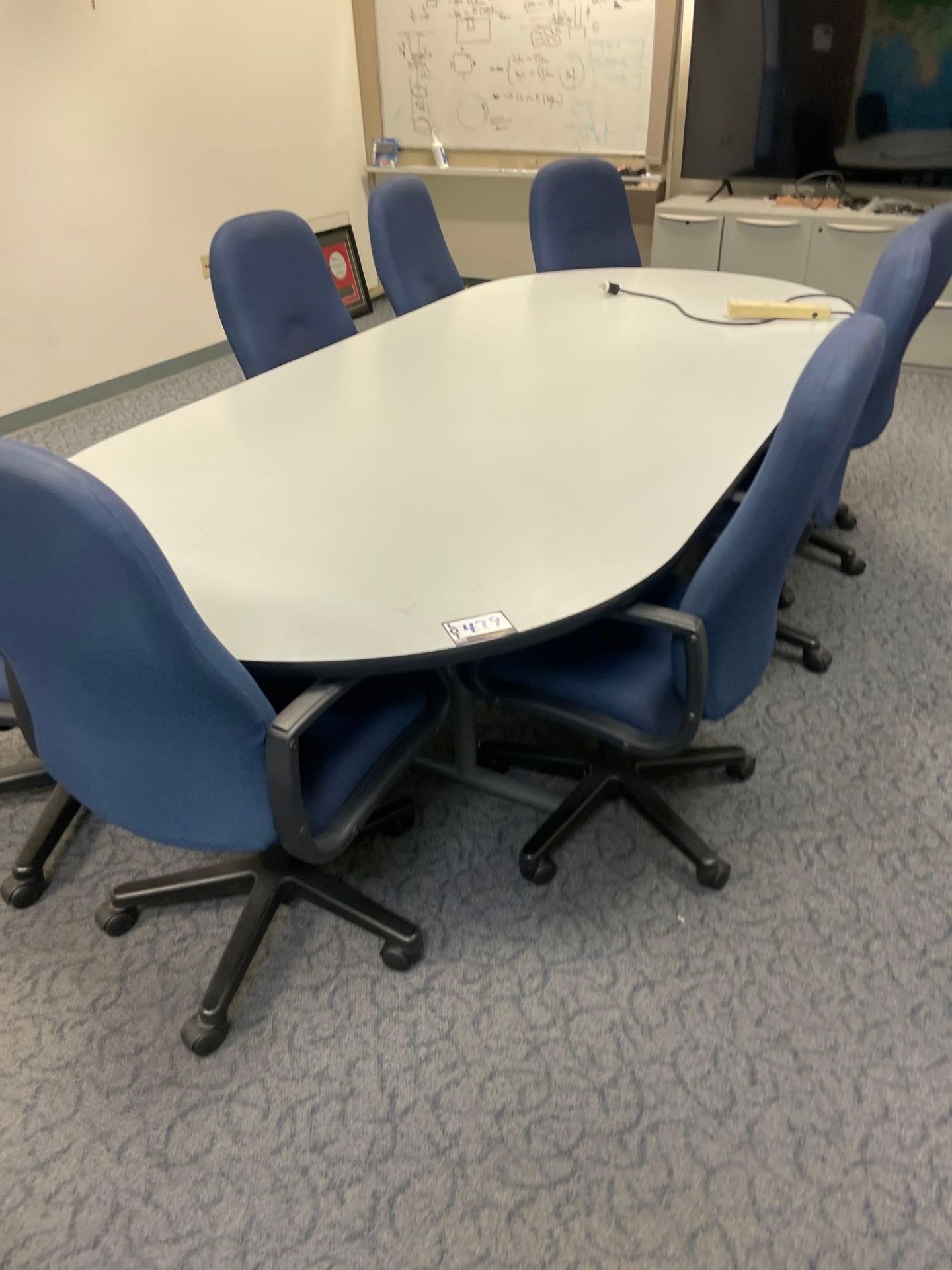 Conference Table with 8 Chairs